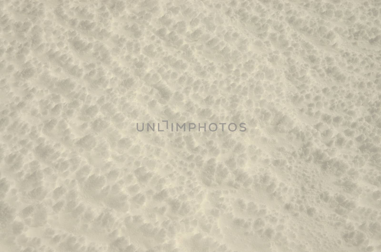 Windy snow surface as a background