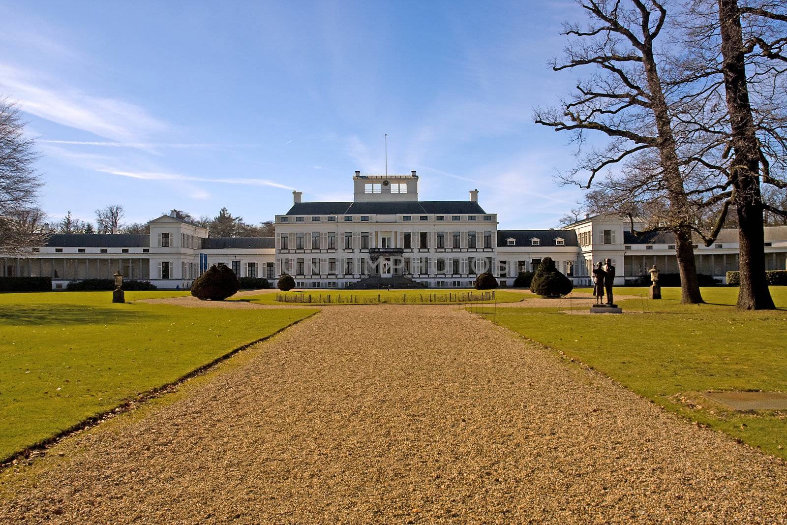Palace Soestdijk, the former residence of Dutch royal family Queen Juliana, Bernard and their children
