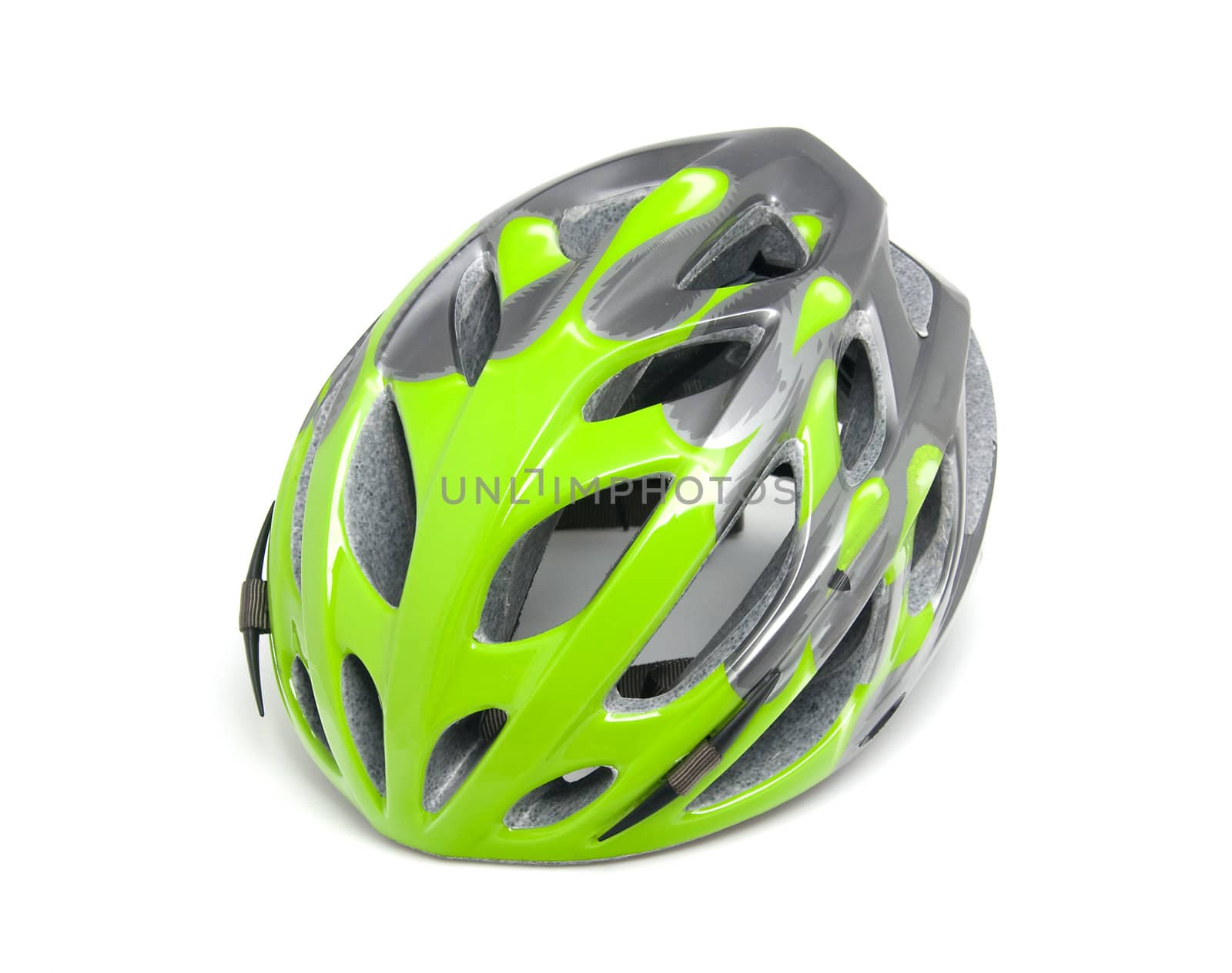 bicycle helmet isolated on white background