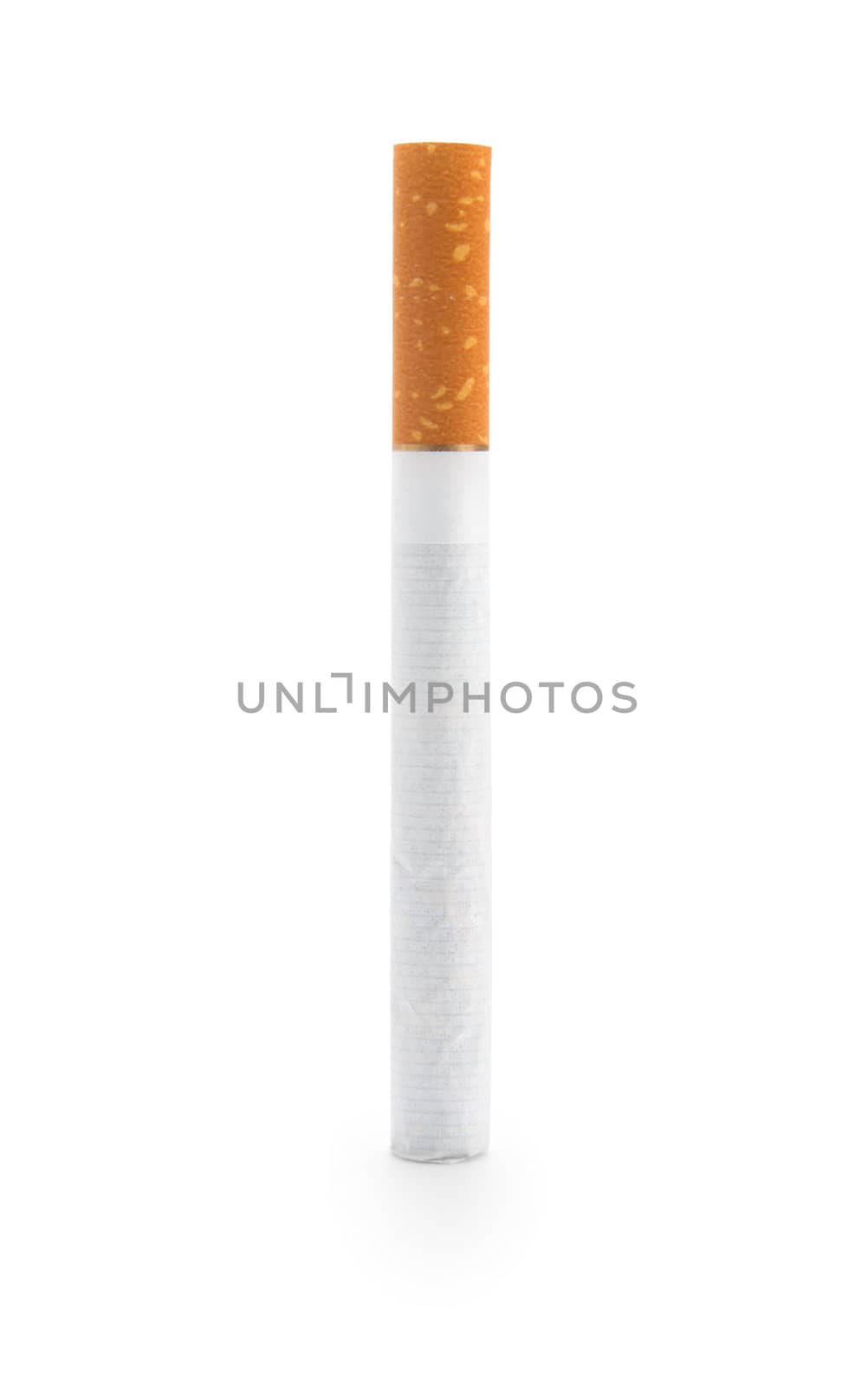 One Cigarette, isolated on white background