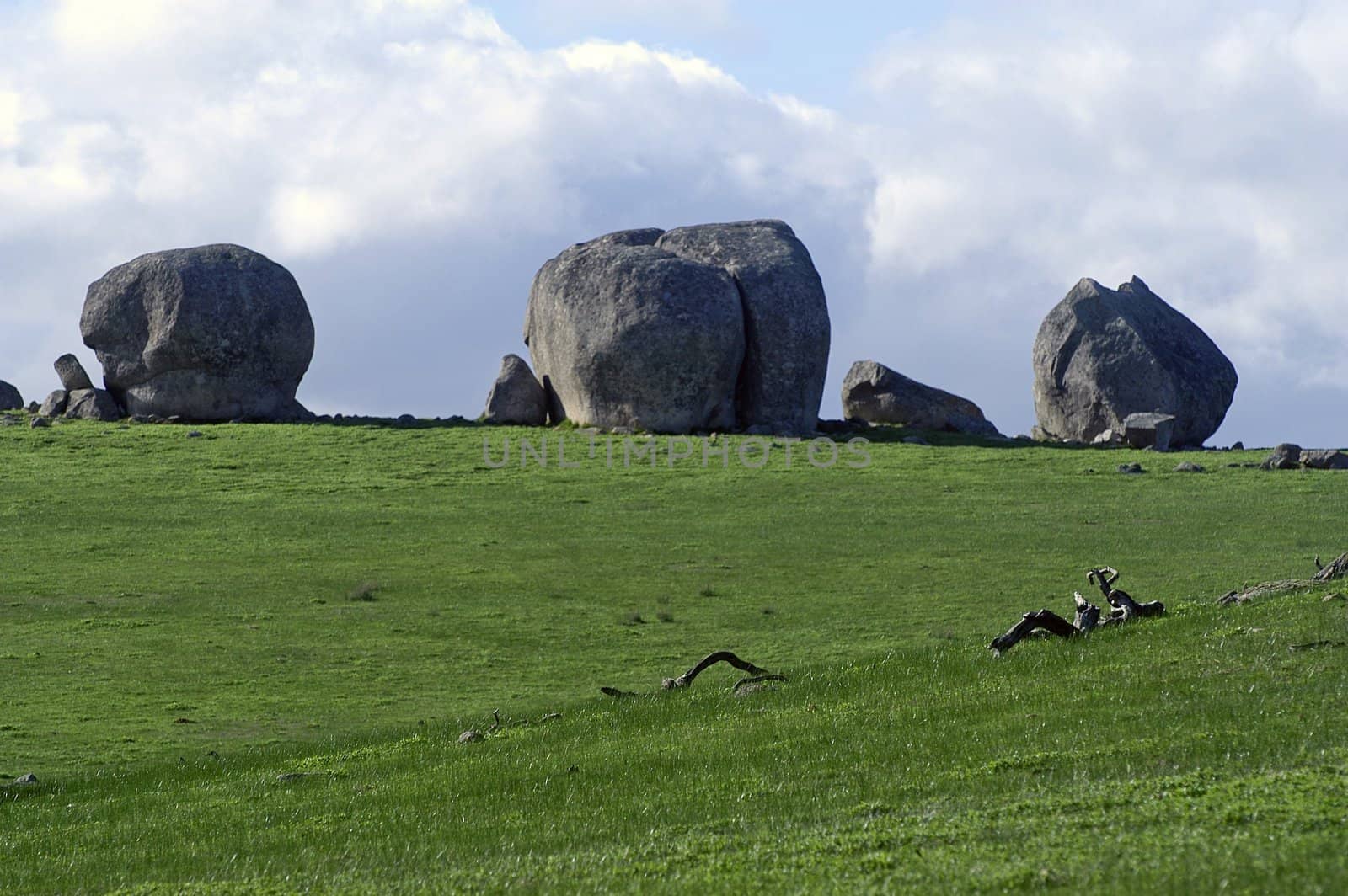 Country of the granite in Australia in Victoria