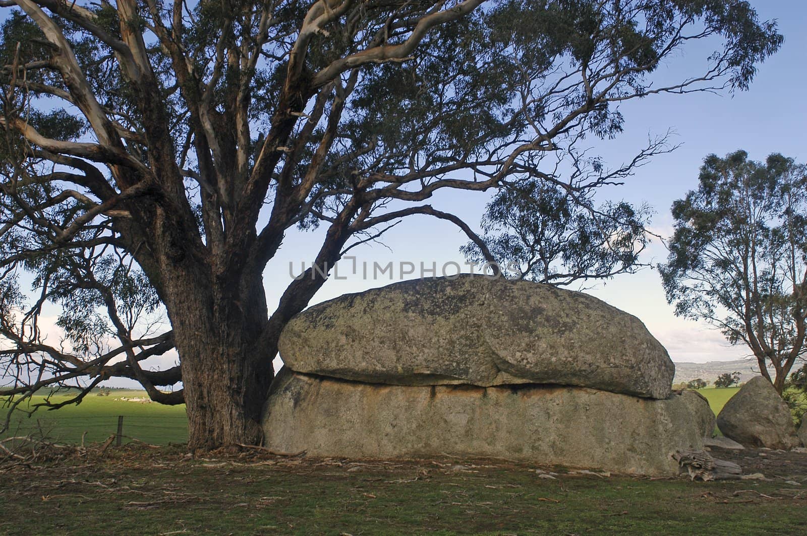 Country of the granite in Australia in Victoria