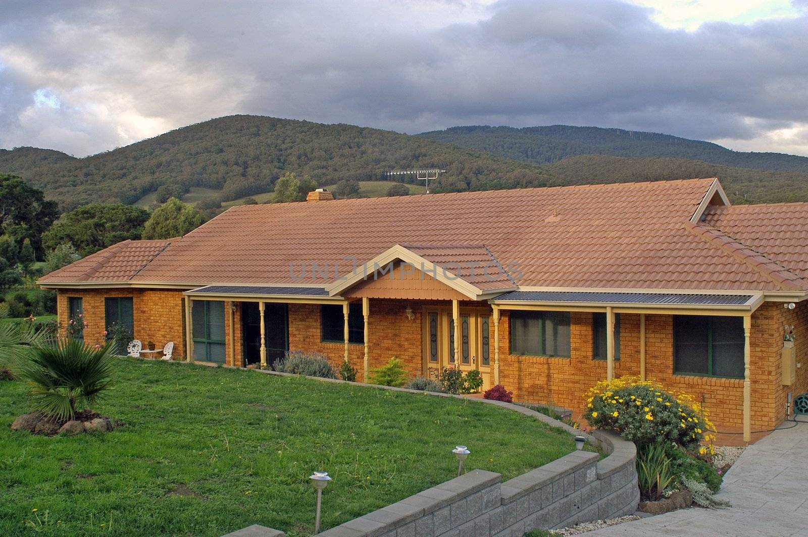 House in a residential district of Melbourne