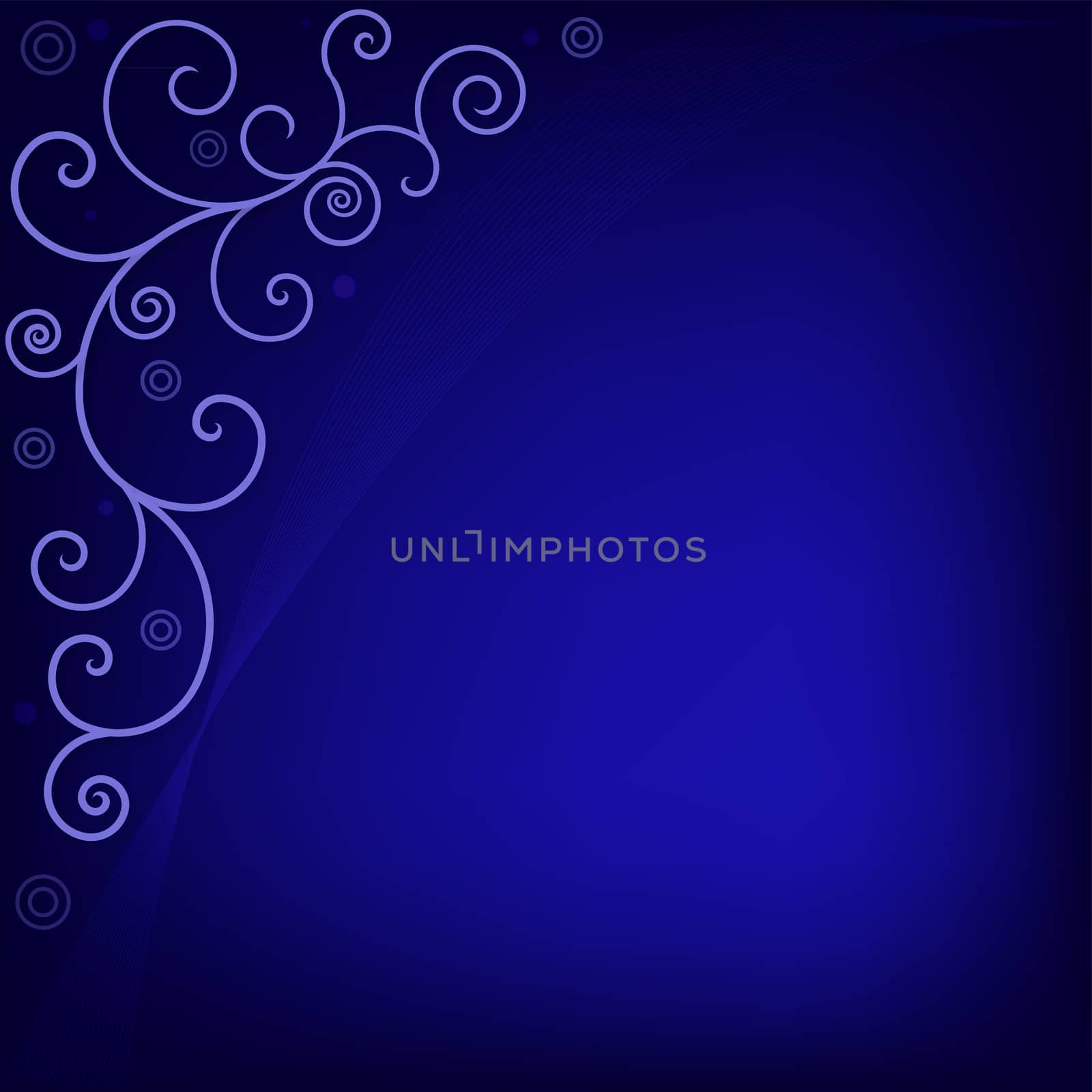 Abstract blue background