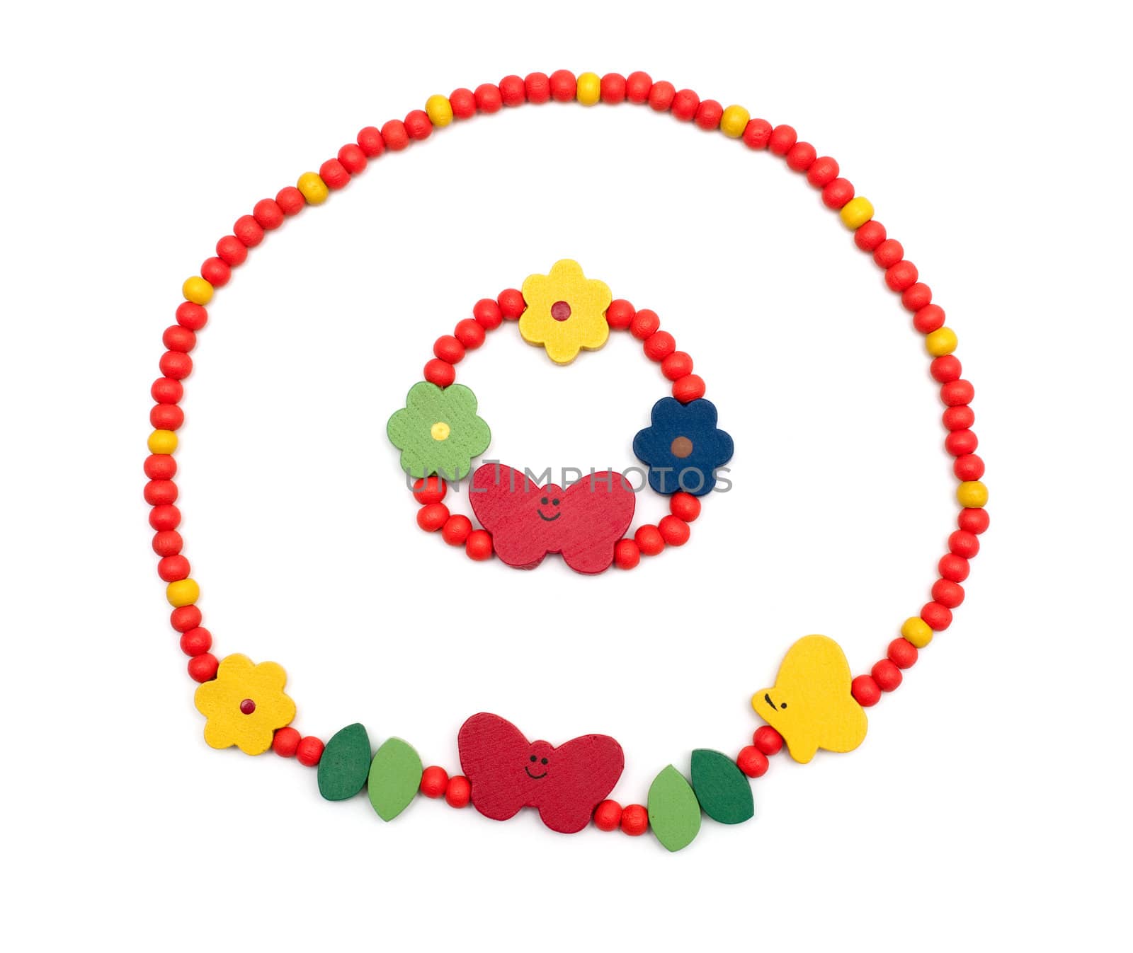 beautiful colorful necklace by DNKSTUDIO