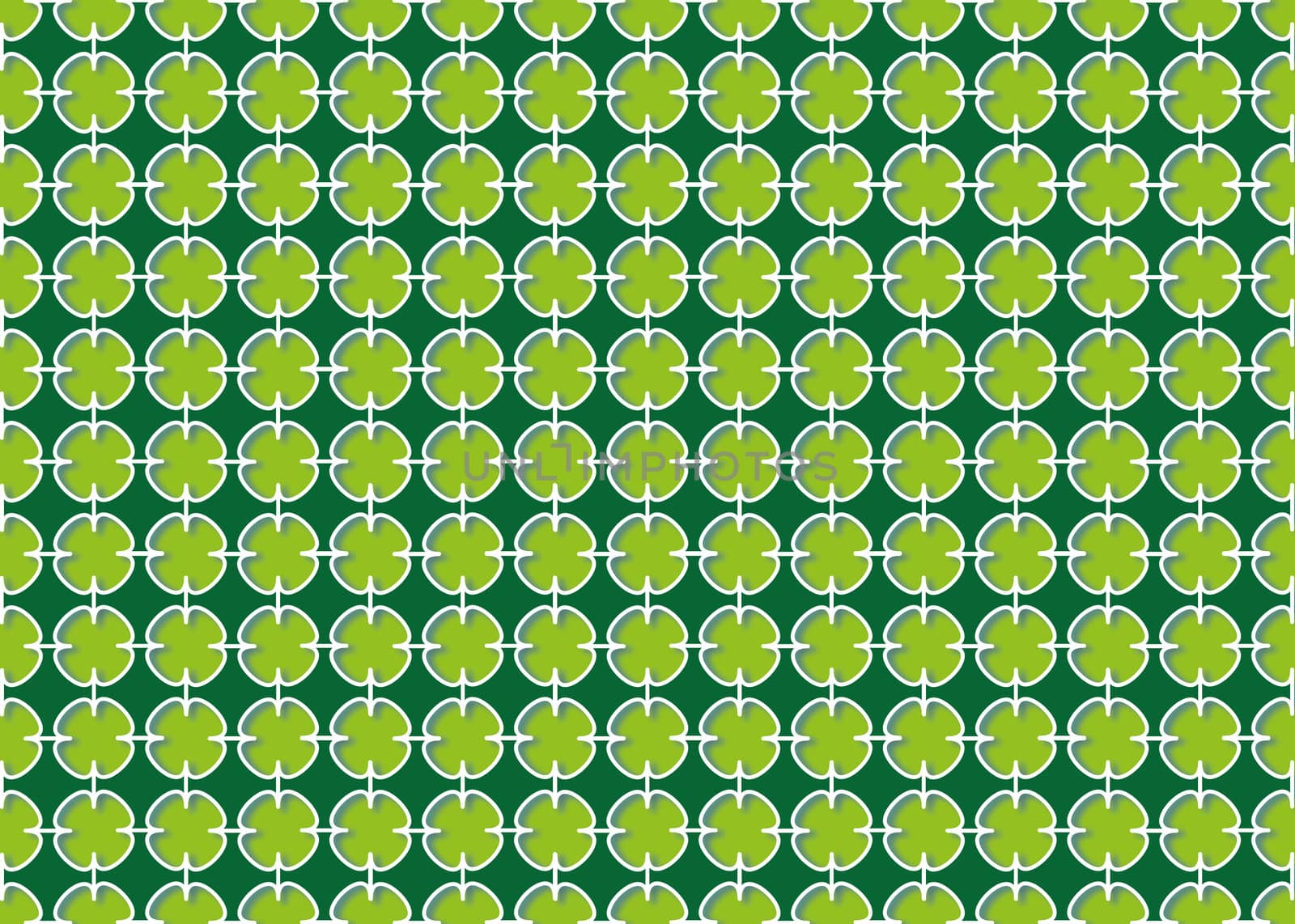 abstract background of green crosses interconnected to mesh