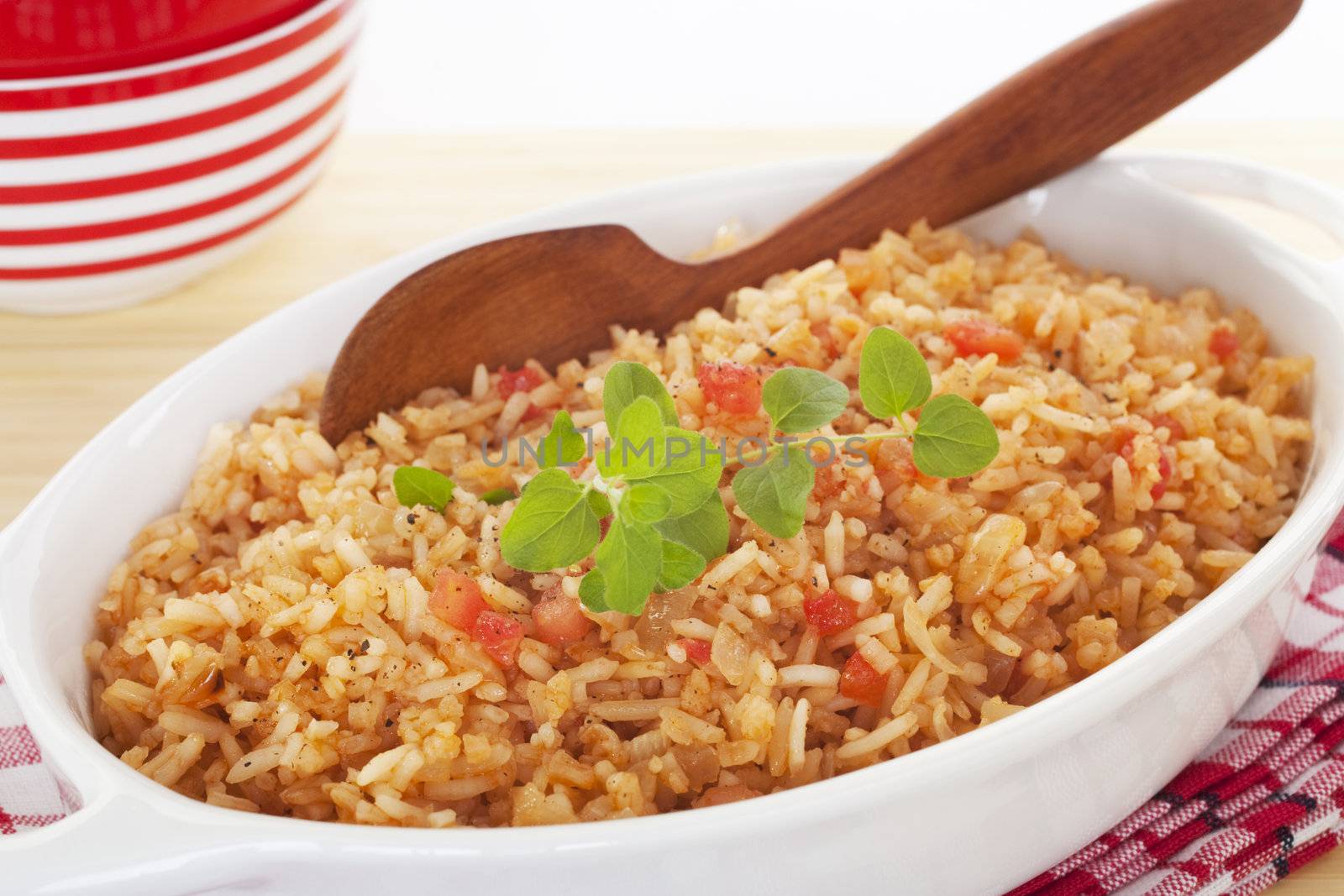 Spanish Rice Mexican Food by Travelling-light