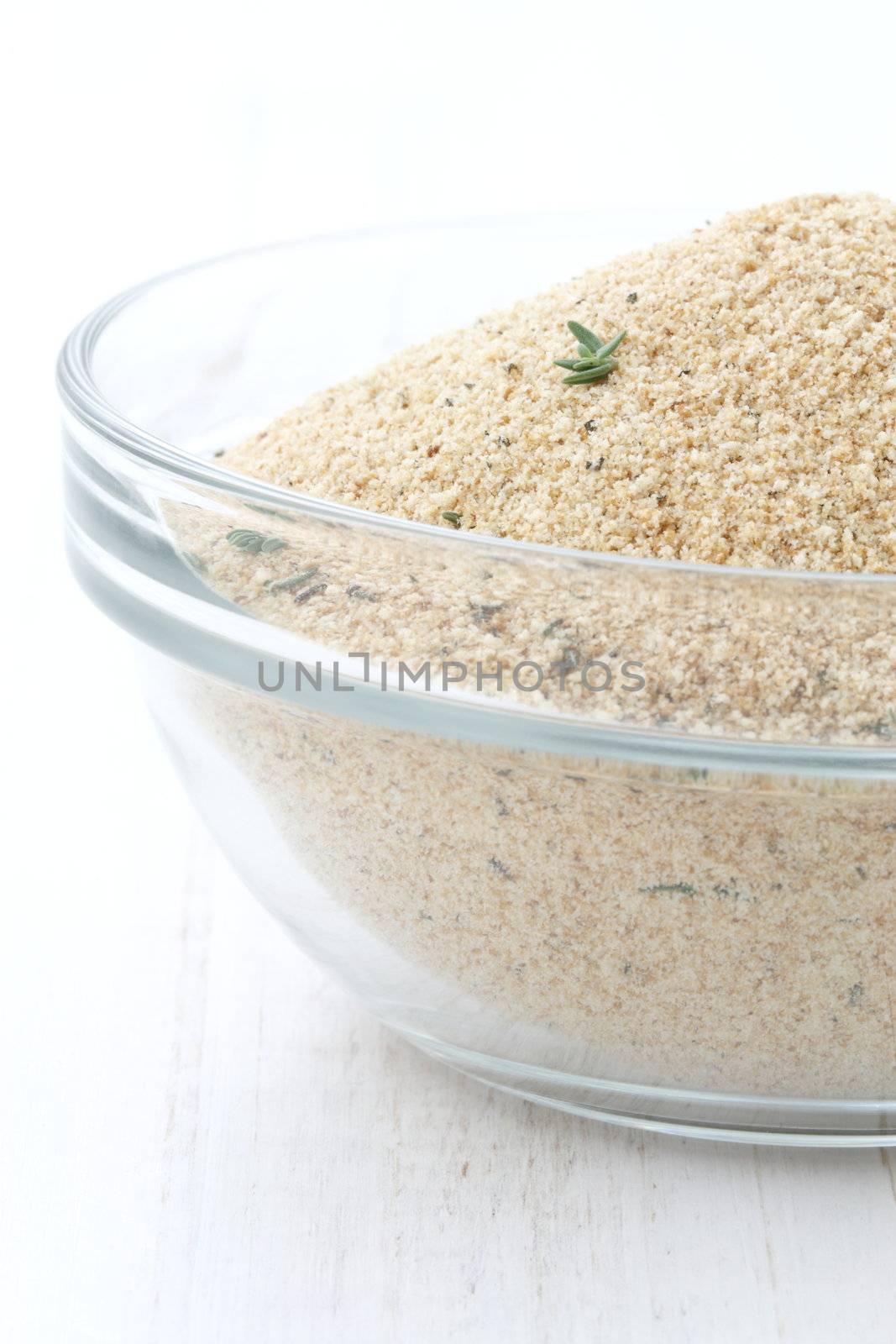 bread crumbs or breaded ingredient used to make fried chicken milanese chicken , nuggets and other delicious breaded foods 