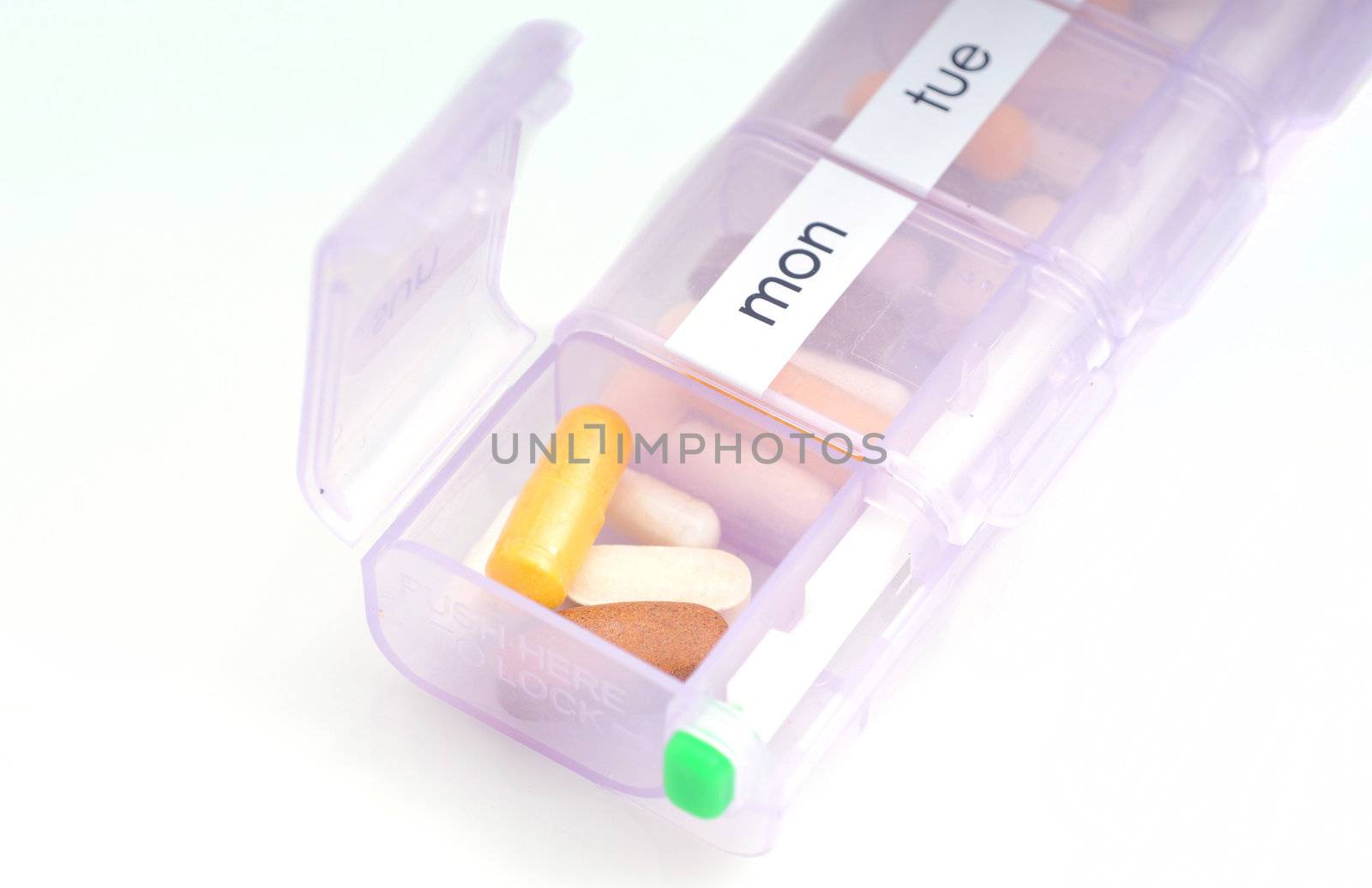 daily Vitamins in pill box by ftlaudgirl