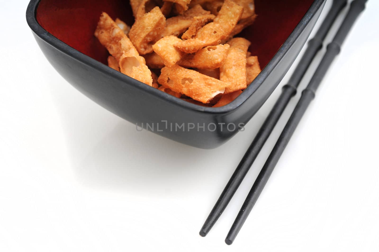 Chinese food wonton strips by ftlaudgirl