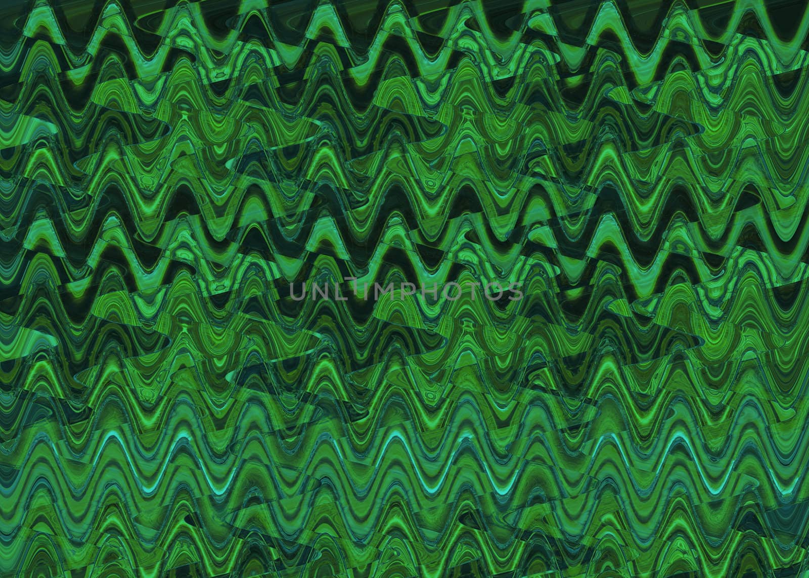 Green zig zag abstract background by ftlaudgirl