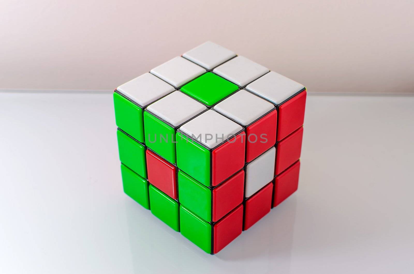 Creatively Solved Rubiks Cube by marcorubino