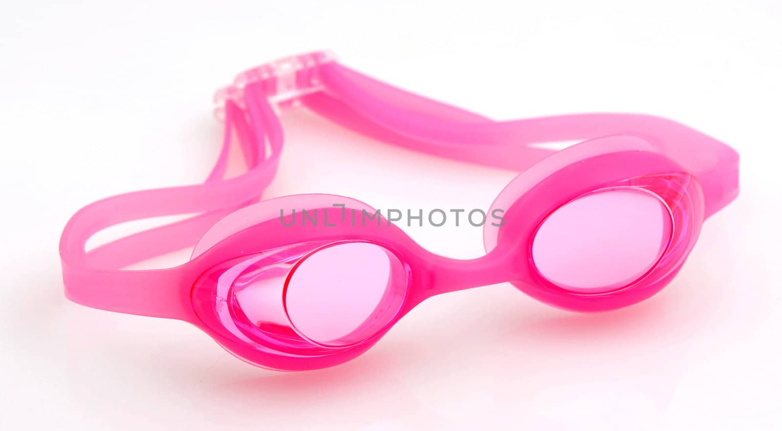 pink Swimming goggles by ftlaudgirl