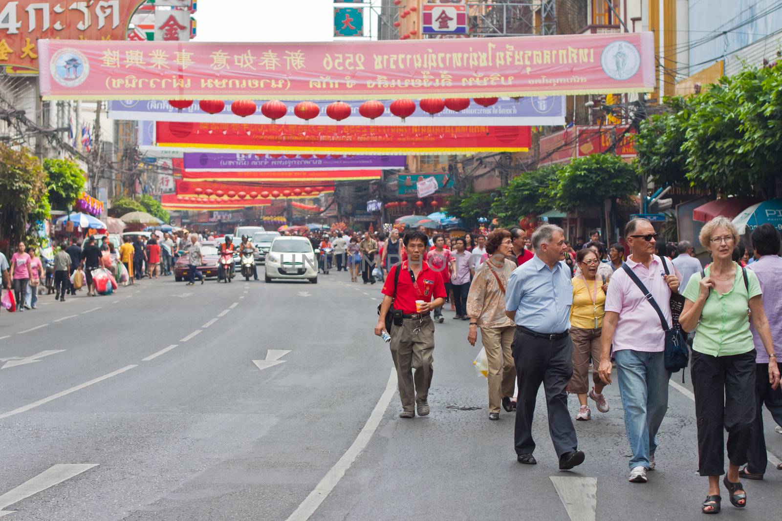 BANGKOK,Chinatown/THAILAND-February 10:Chinese New Year traditions Chinese New Year Celebrations on February 10, 2013 in BANGKOK  by nikky1972