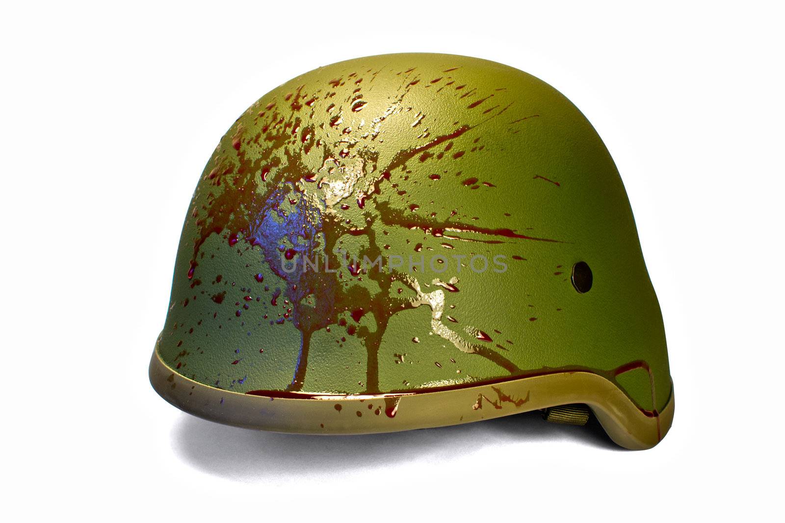 Bloody military helmet (hard cap) by only4denn