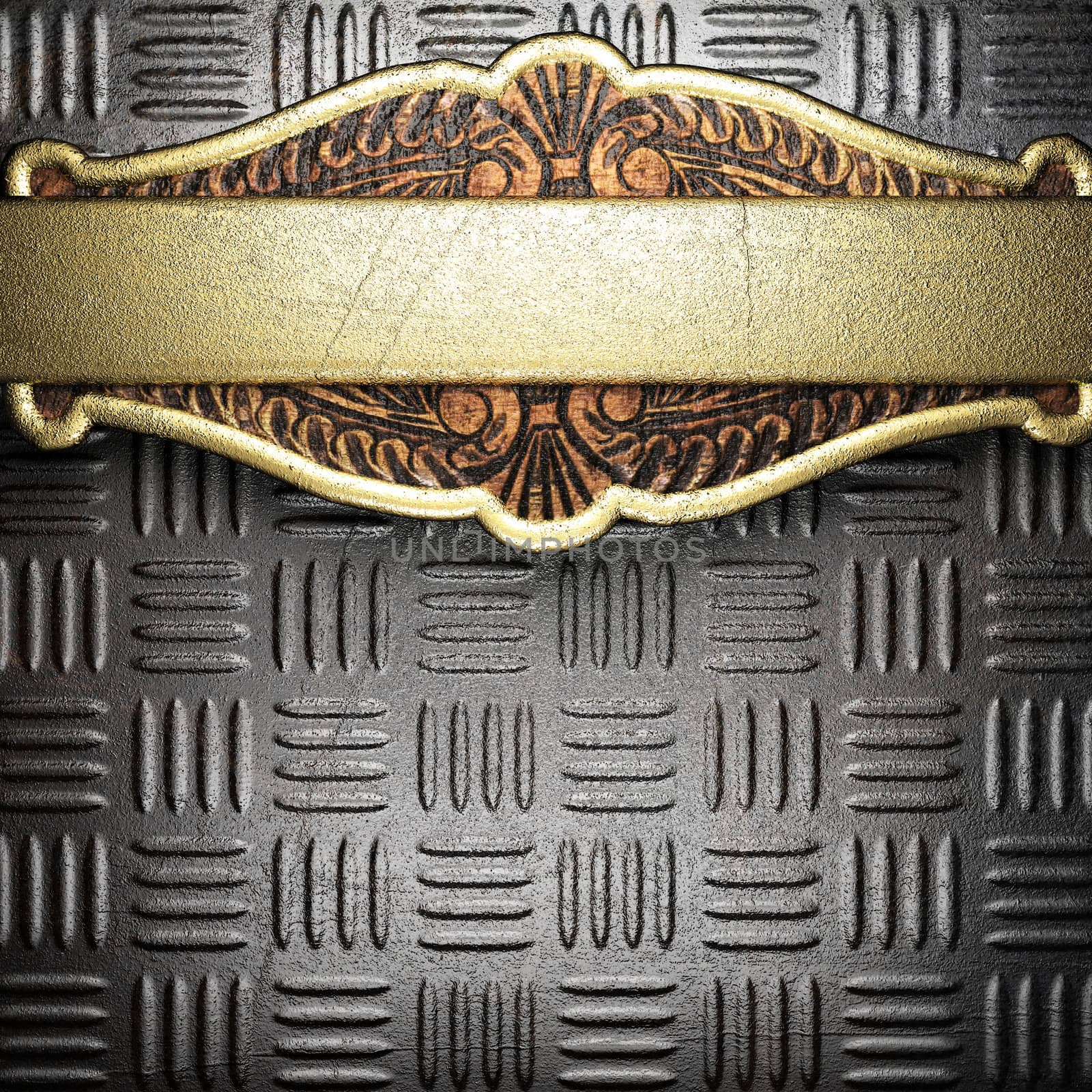 golden background made in 3D