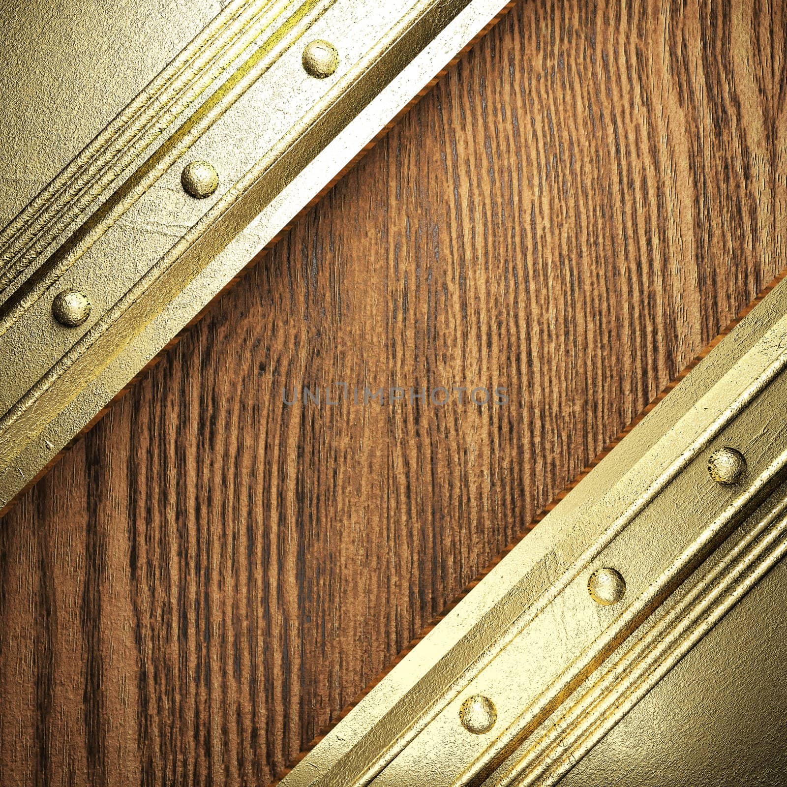 golden background made in 3D
