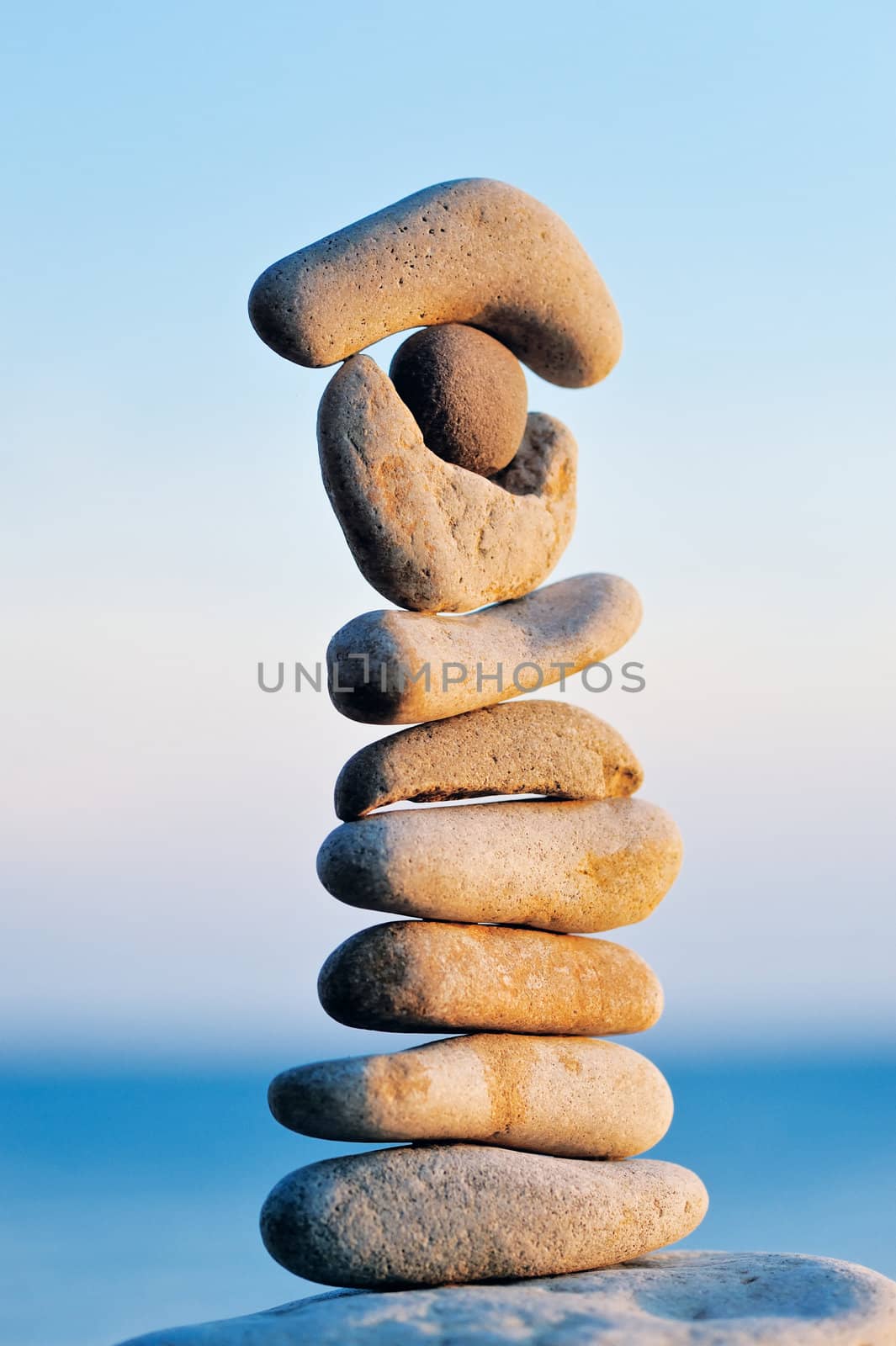 Stack of pebbles by styf22