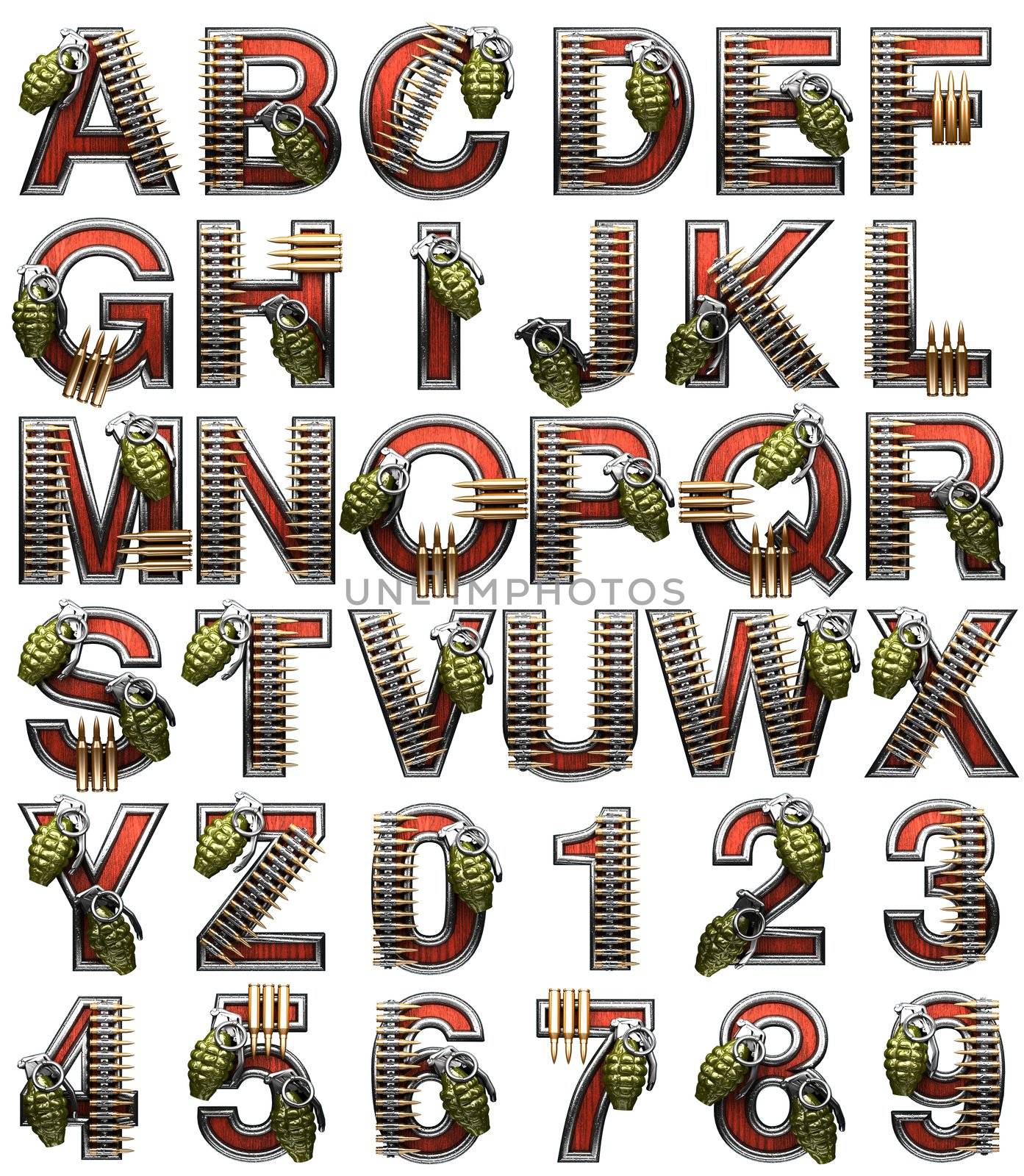 military alphabet by videodoctor
