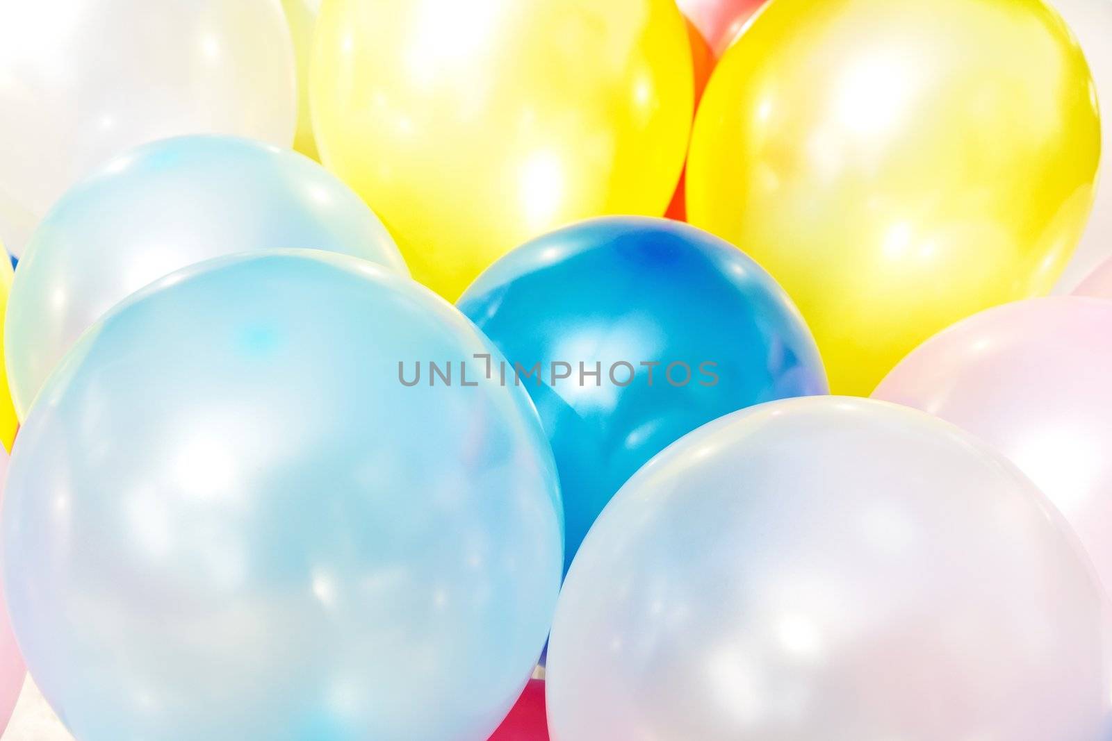 Balloon background by ponsulak