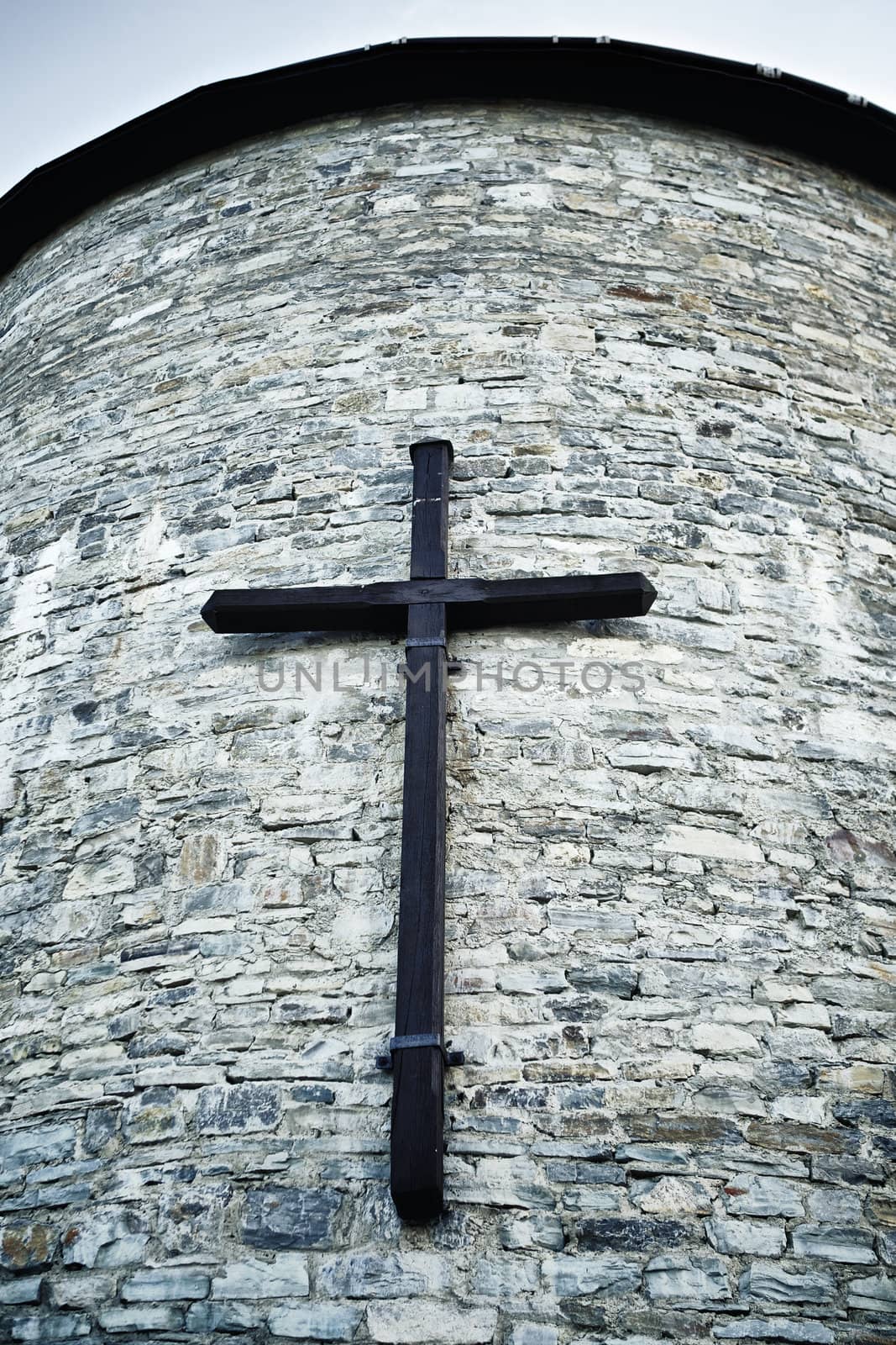 Cross On A Wall by petr_malyshev