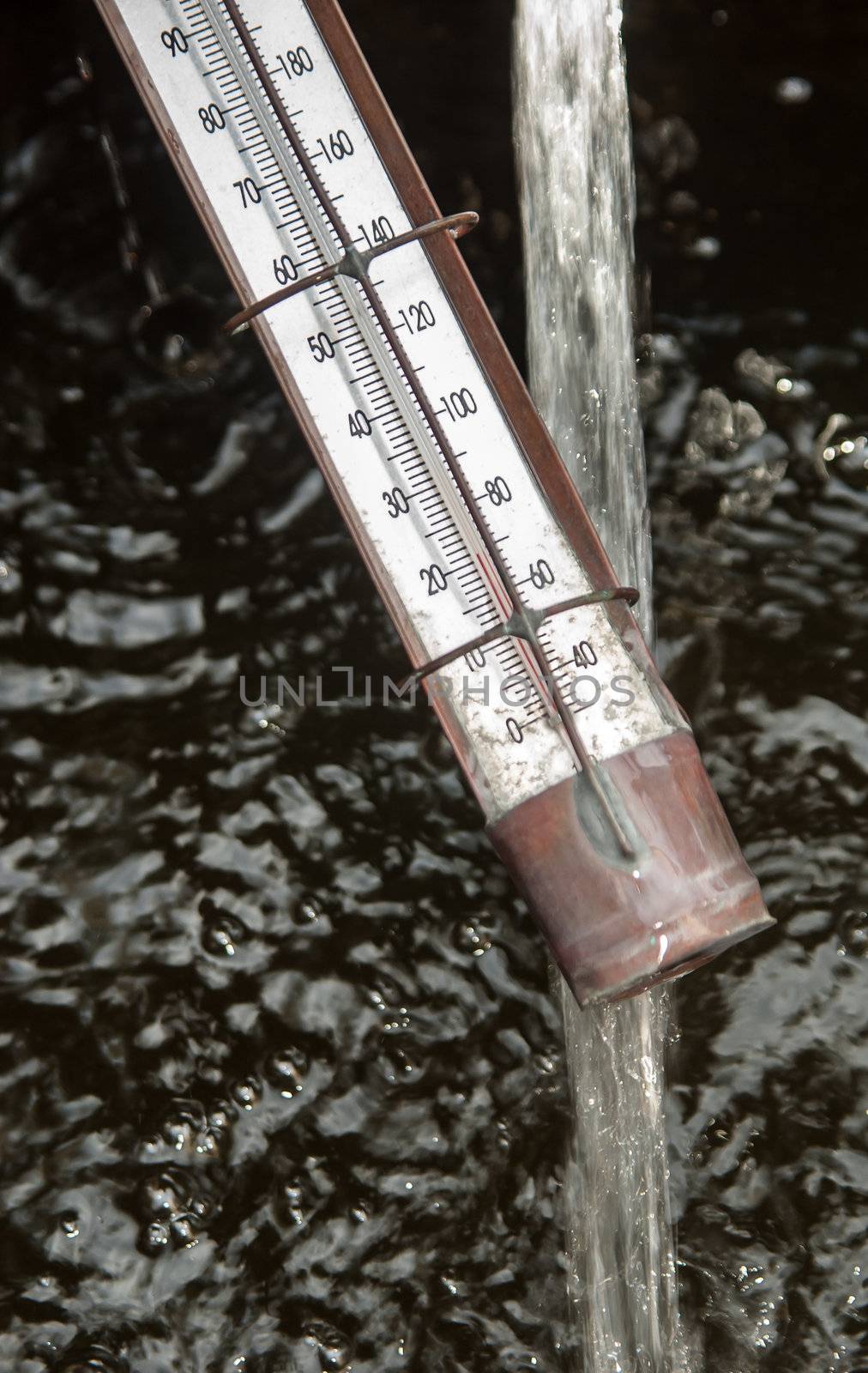 Water temperature measurement by saap585