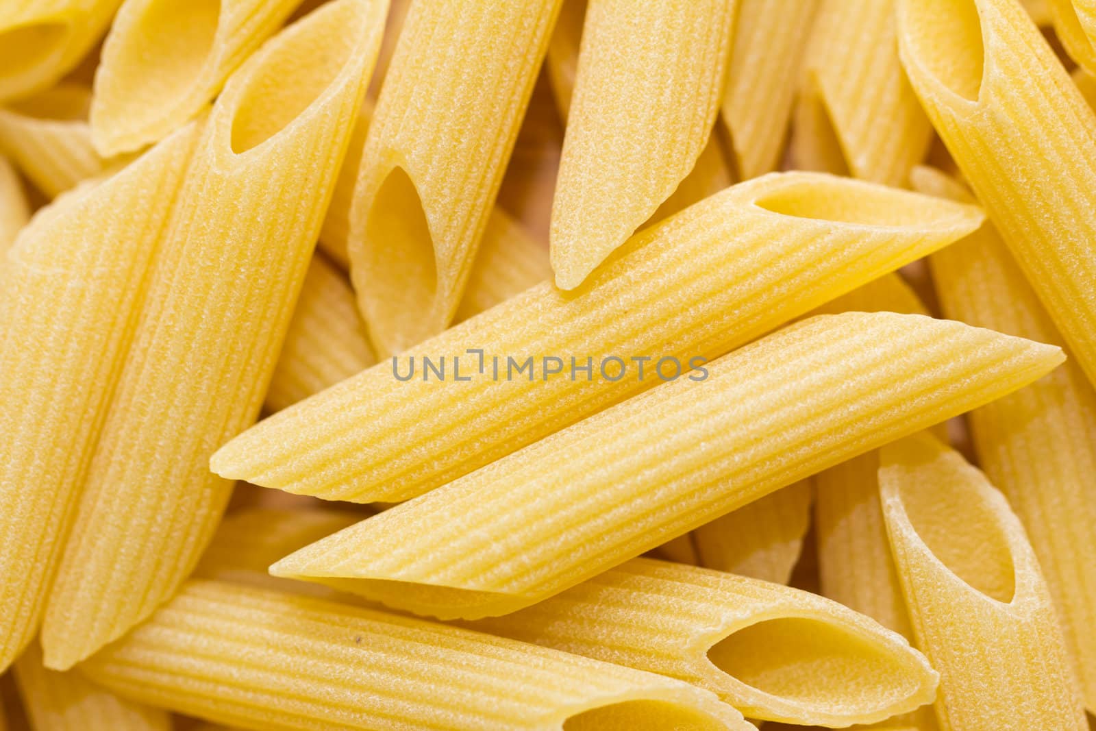 A background of Penne Pasta