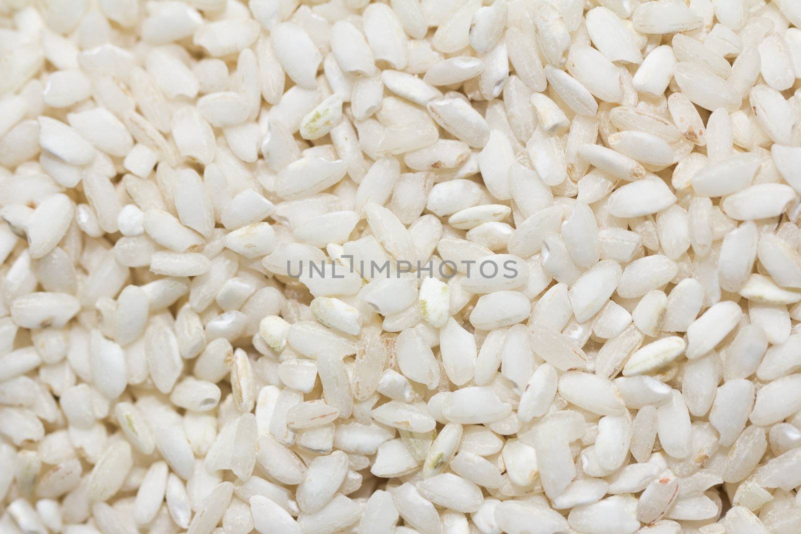 A background of raw arboria rice