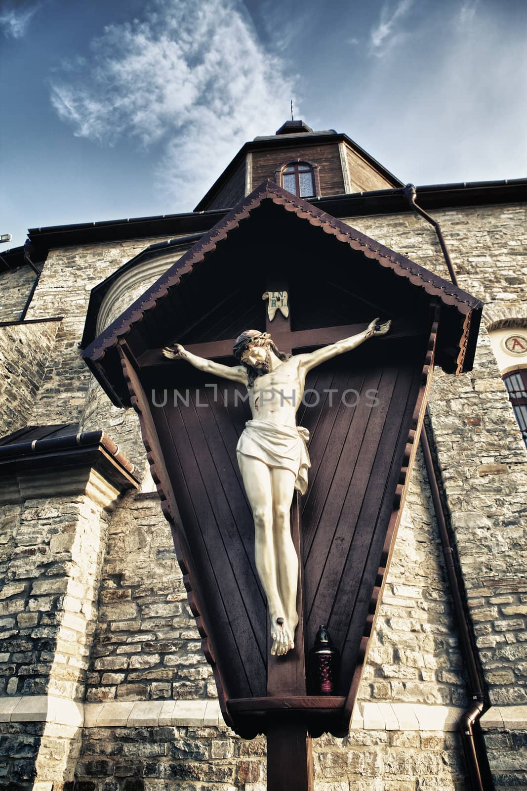 Crucifix in Kamenetz-Podolsk Church by petr_malyshev