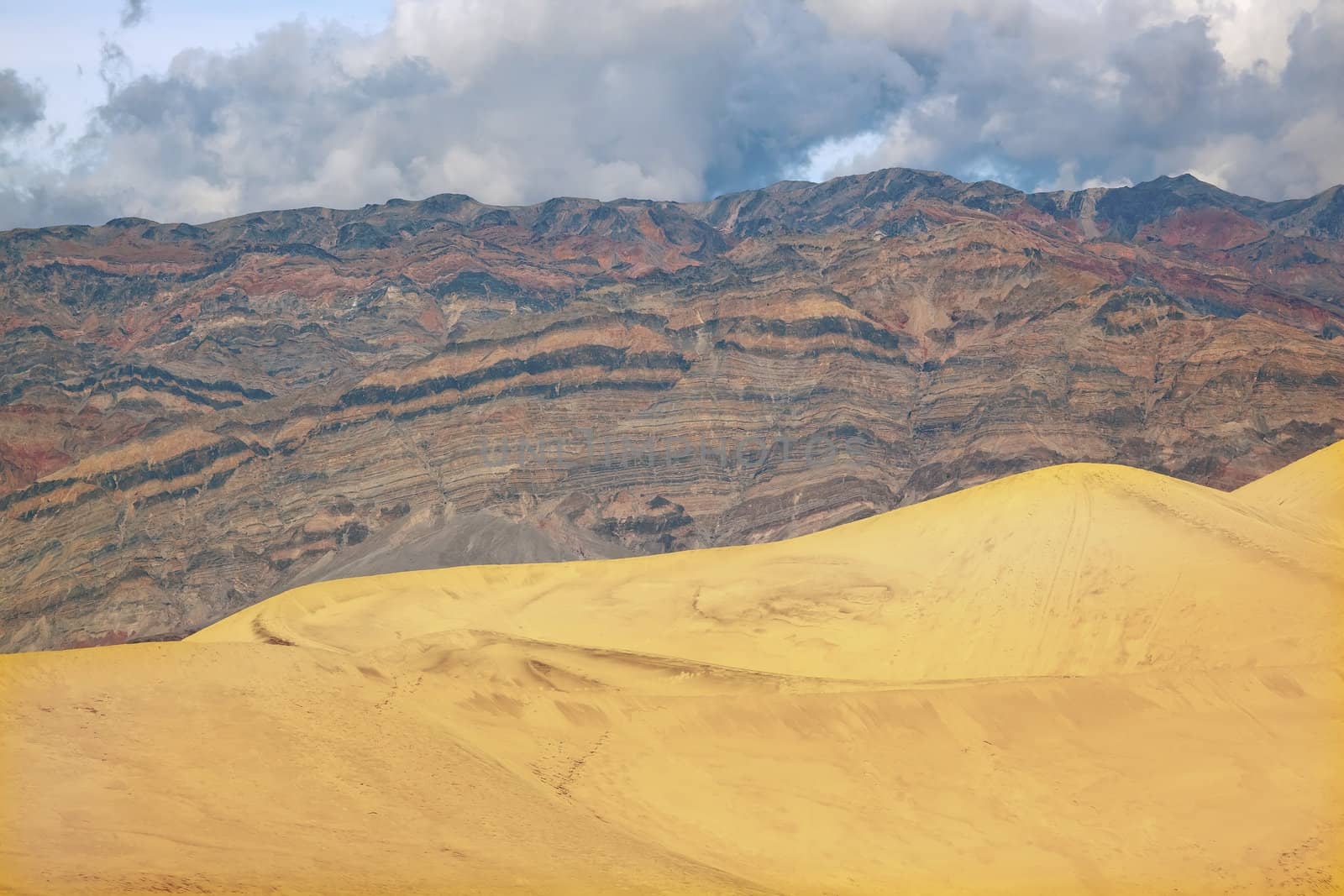 Mesquite Flat Dunes Grapevine Mountains Death Valley National Pa by bill_perry