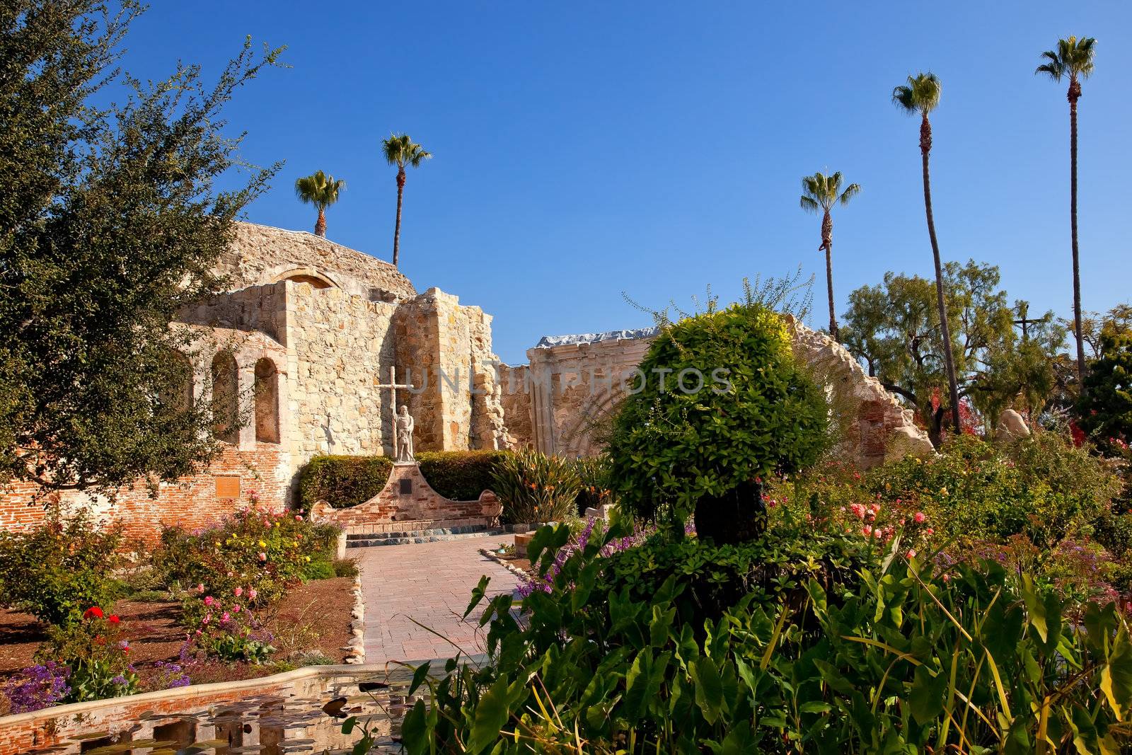 Mission San Juan Capistrano Church Ruins California by bill_perry