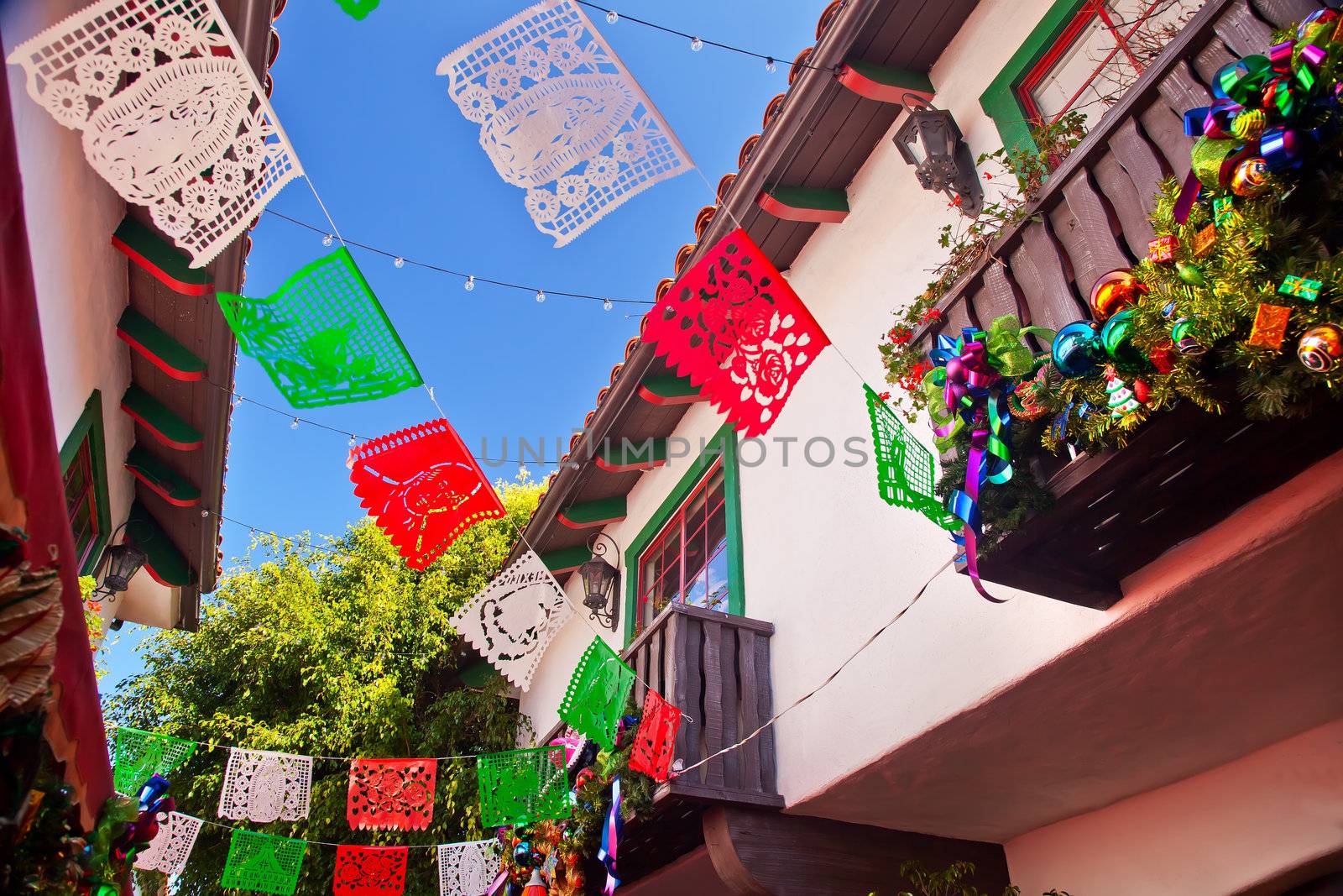 Christmas Decorations Old San Diego Town California by bill_perry