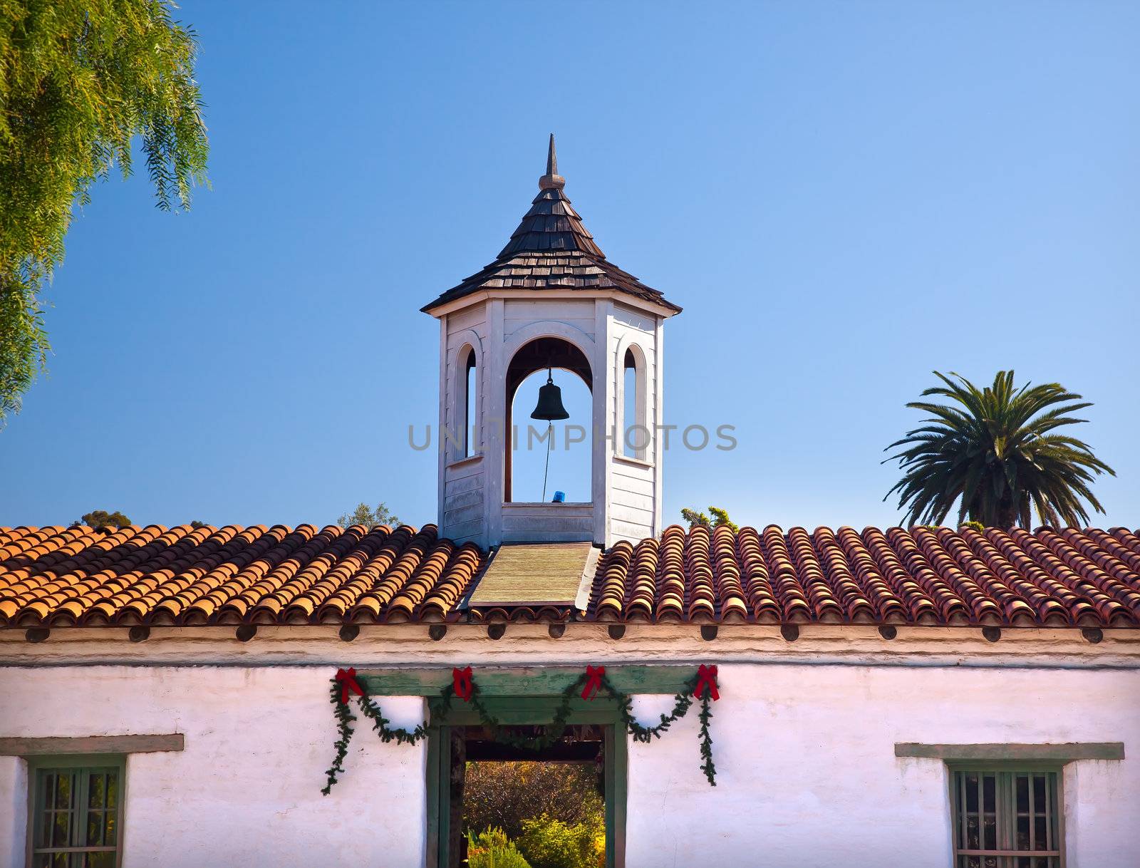 Casa de Estudillo Old San Diego Town Roof Cupola California by bill_perry