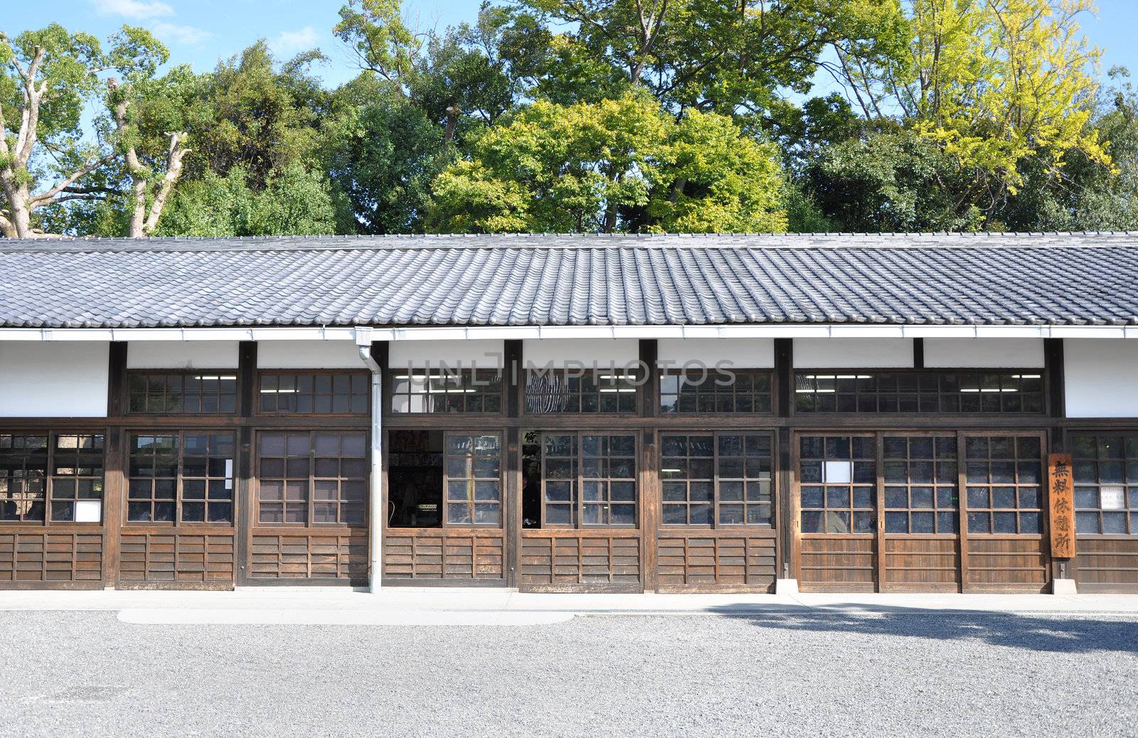 Ancient japanese architecture by siraanamwong