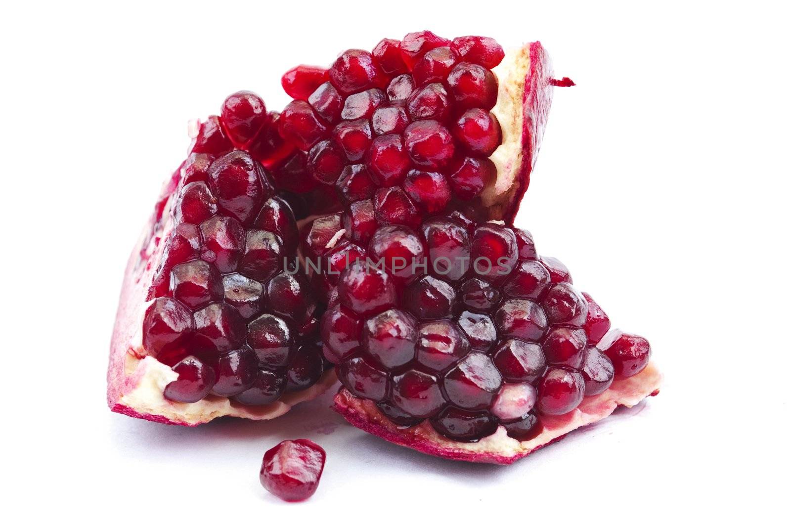 Piece of pomegranate