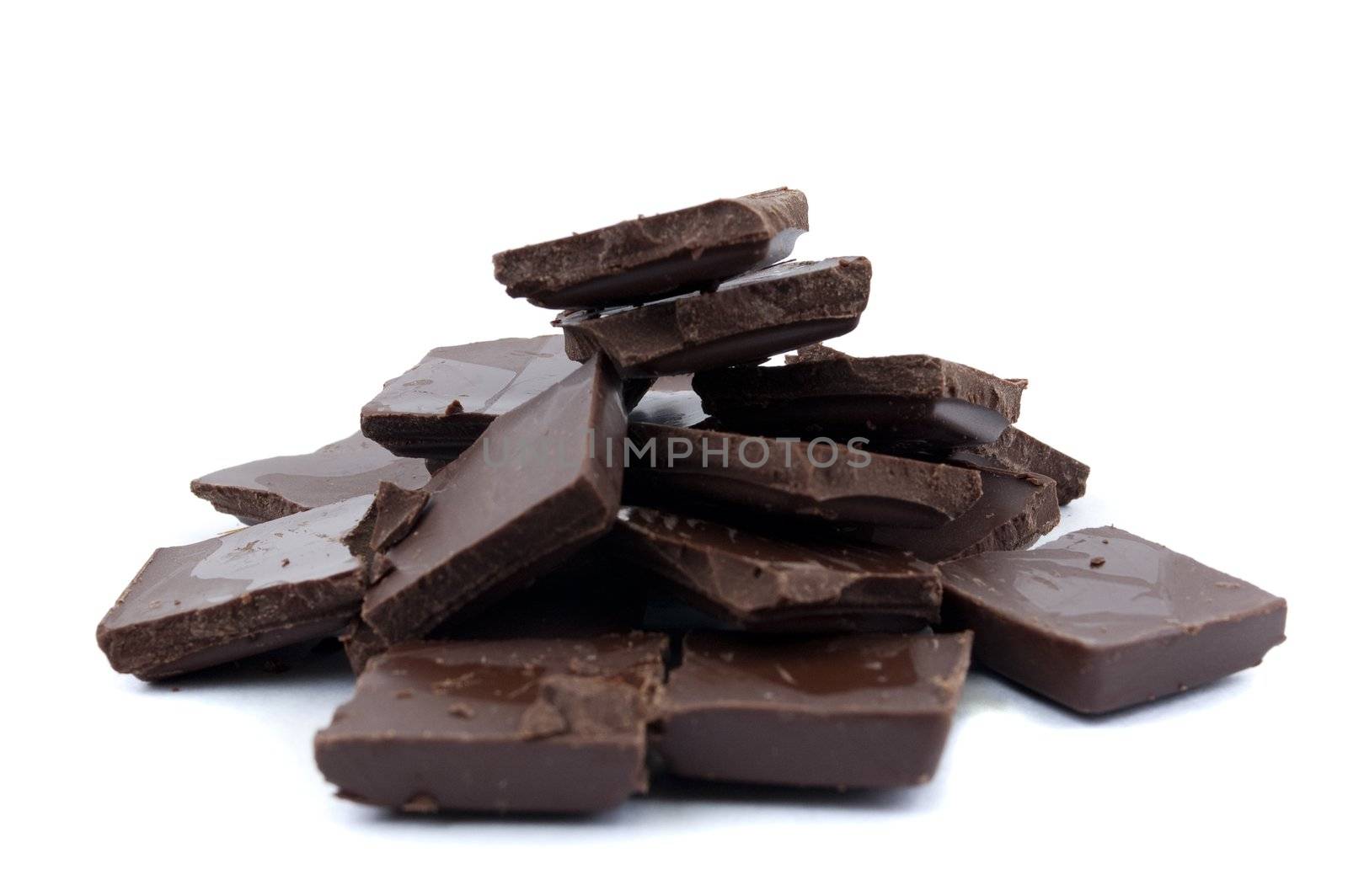 chocolate pieces by Triphka
