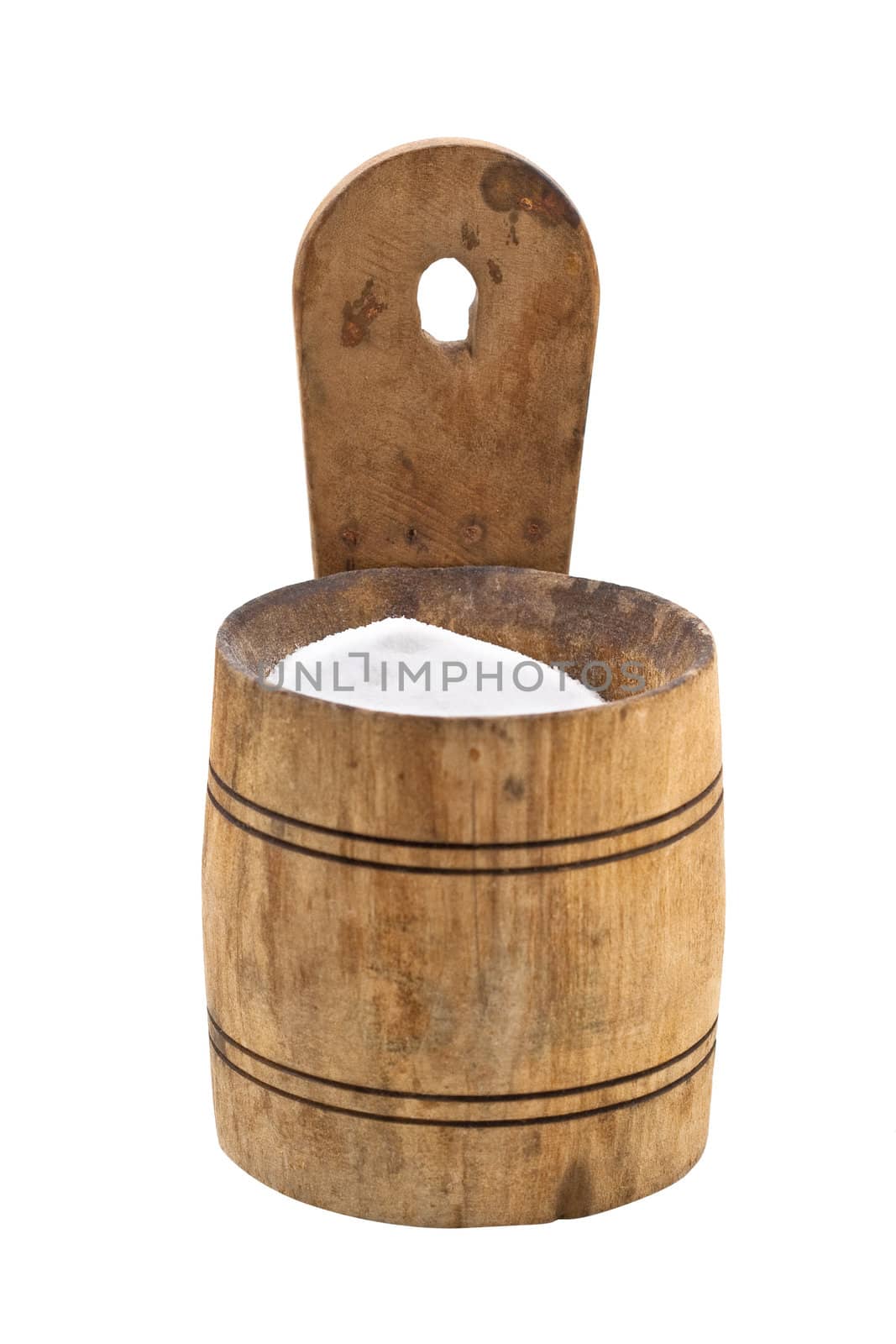 Handmade wooden pail