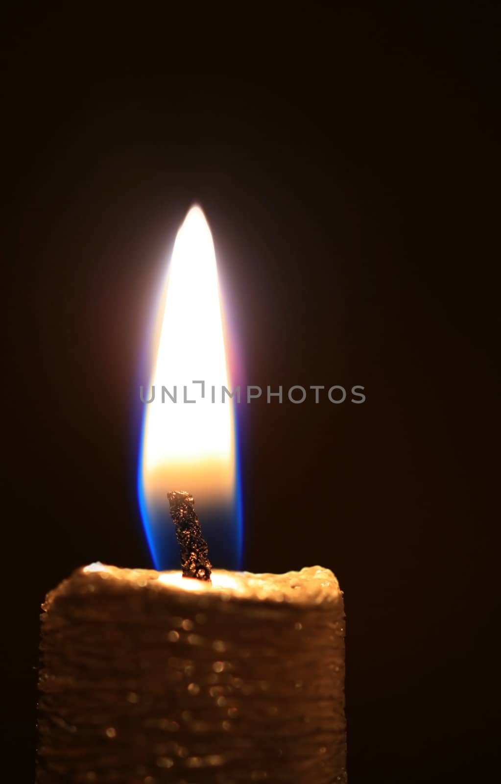 Burning candle