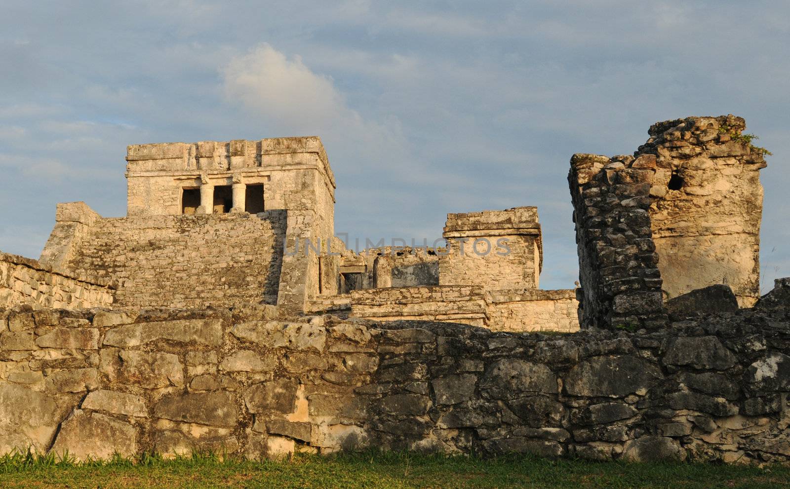 mayan or native american ruins