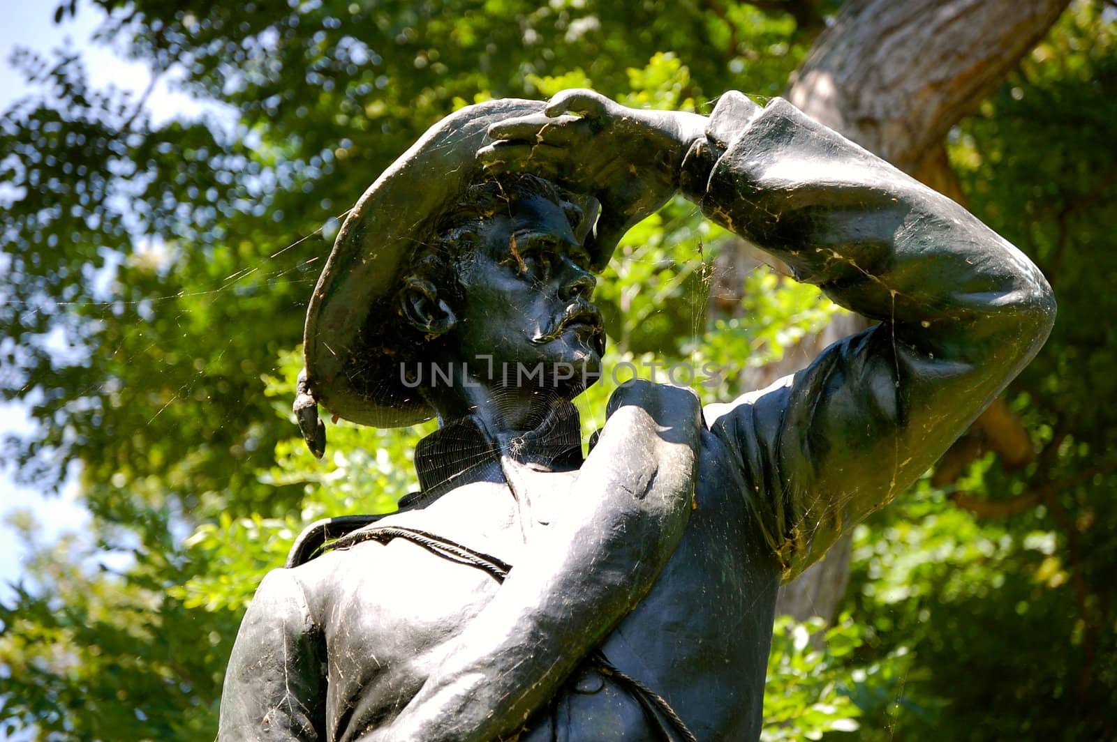 Cemetery Statue