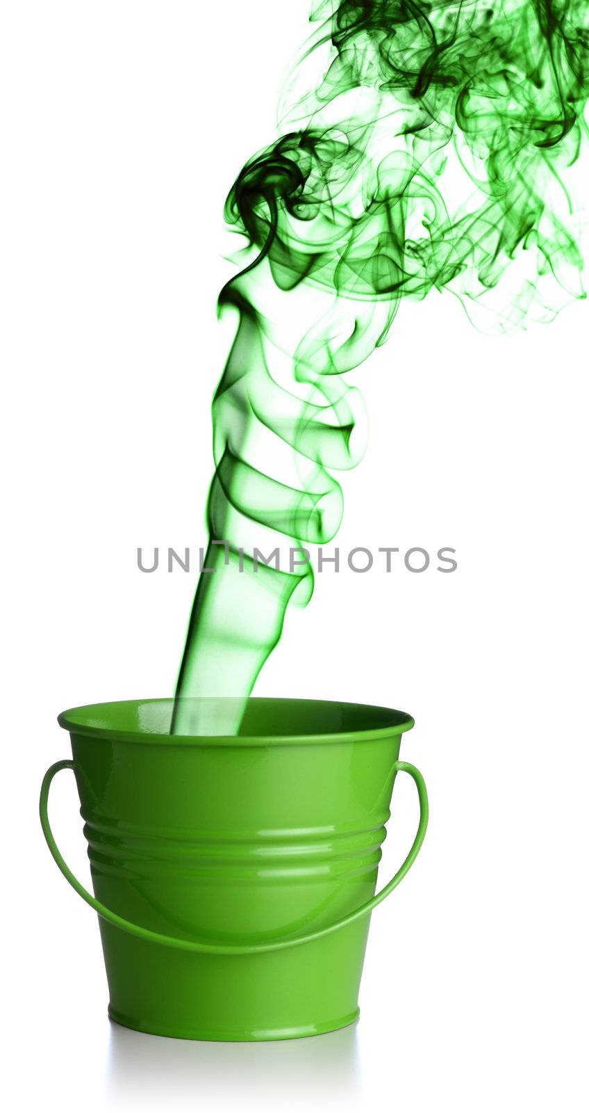 green bucket