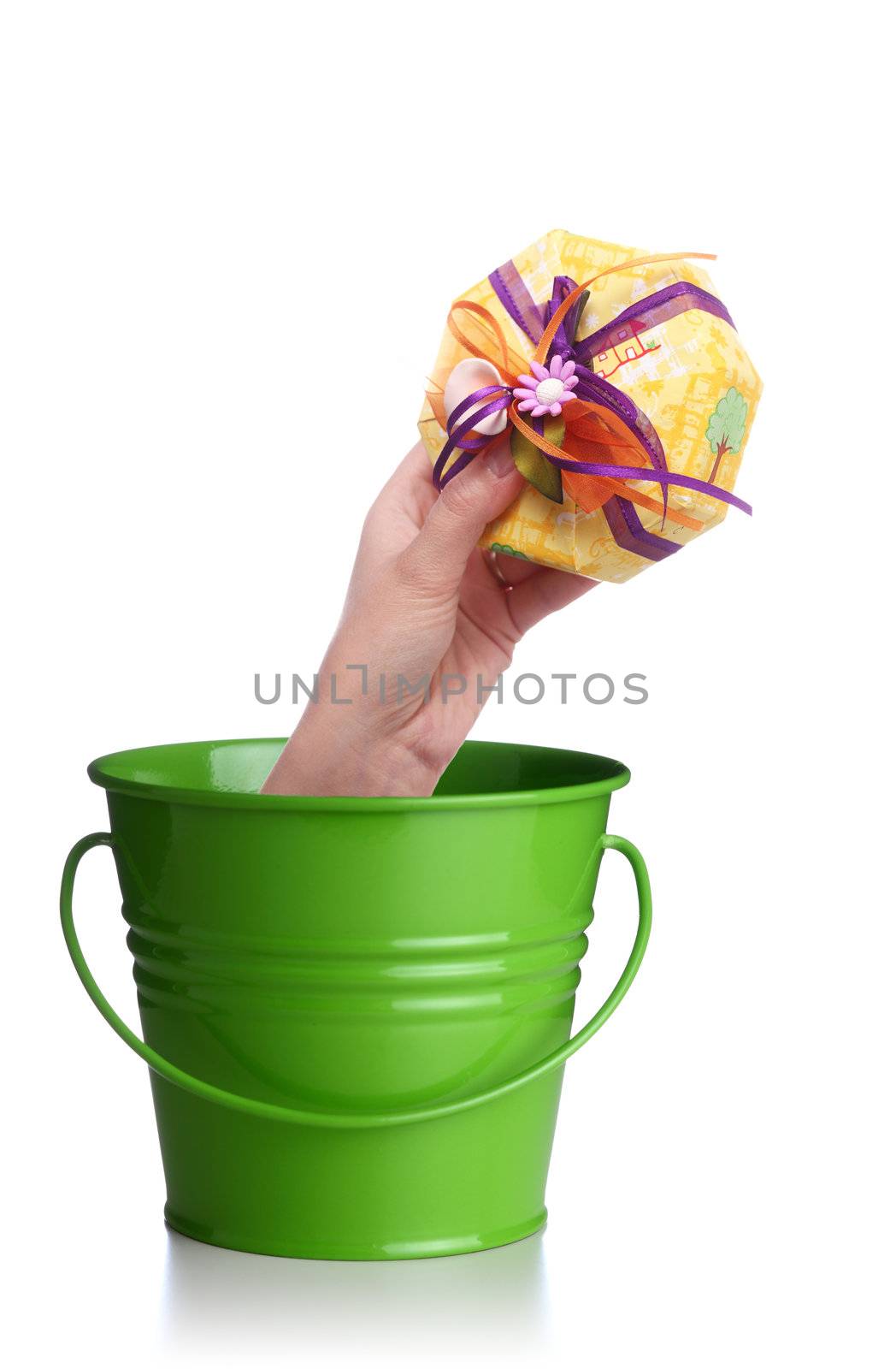 green bucket