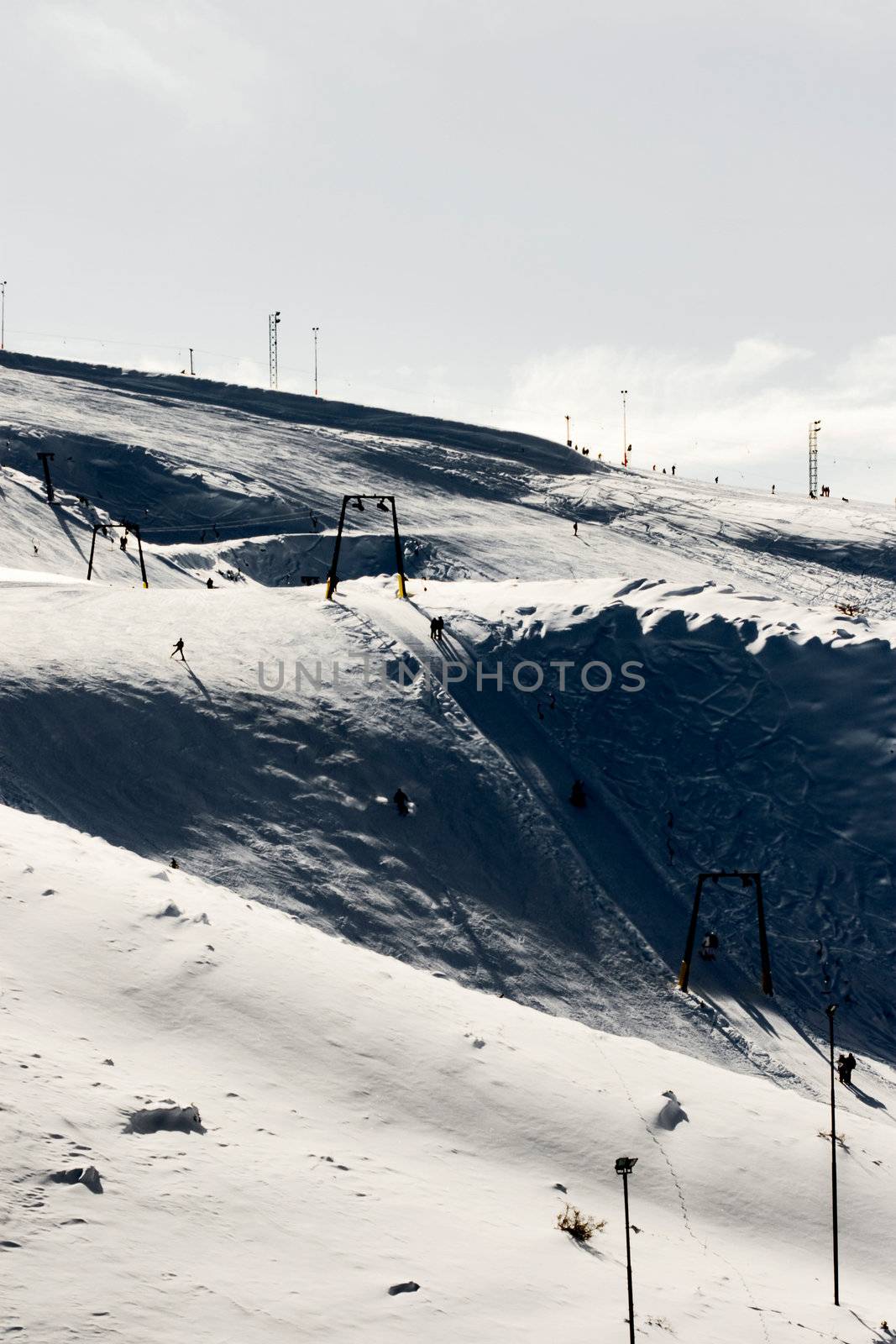 ski center Zare Lazarevski, Mavrovo, in Macedonia