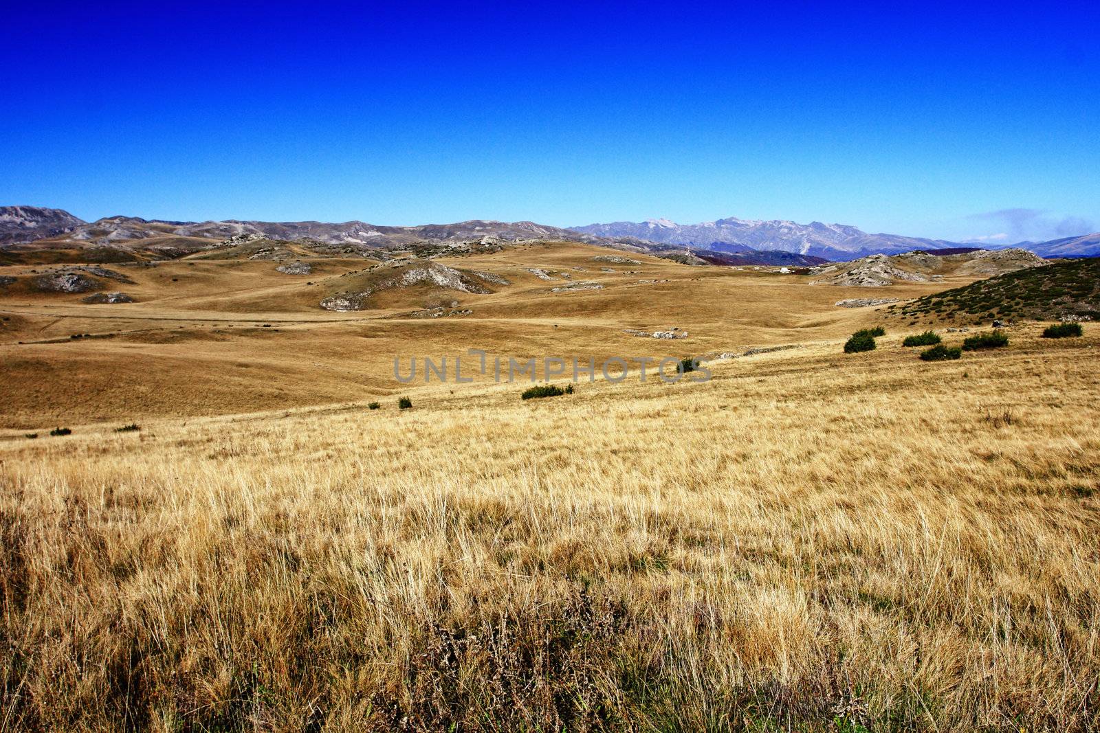 Landscape from the Mavrovo Region in Macedonia