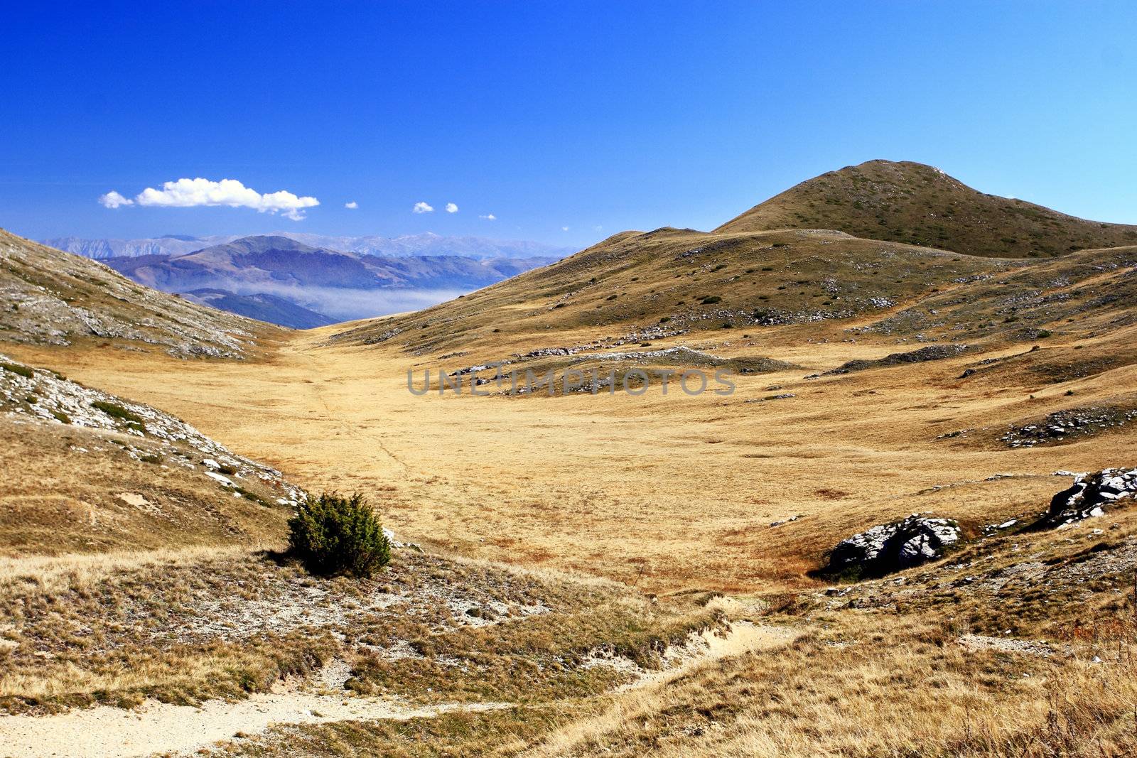 Landscape from the Mavrovo Region in Macedonia