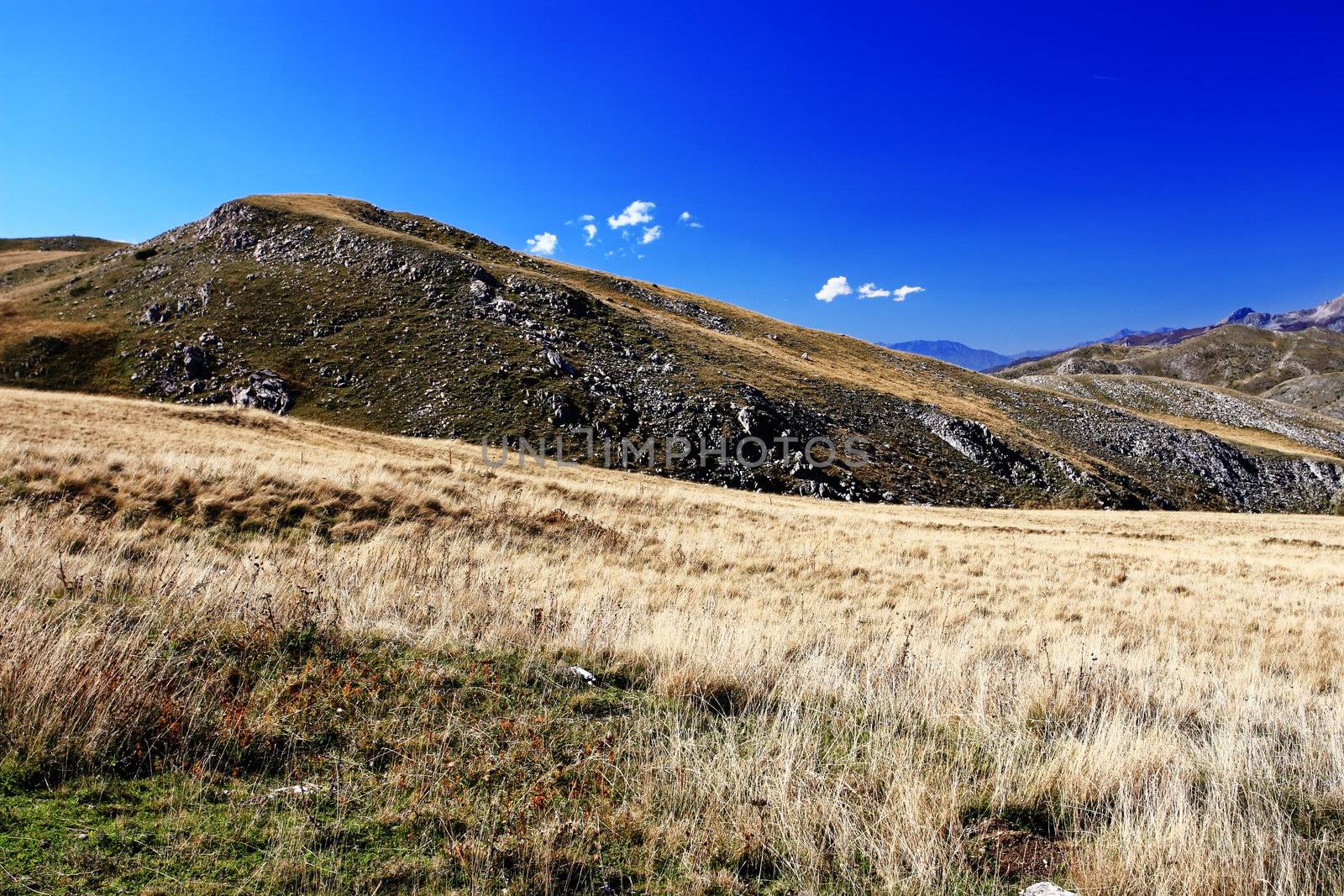 Landscape from the Mavrovo Region in Macedonia