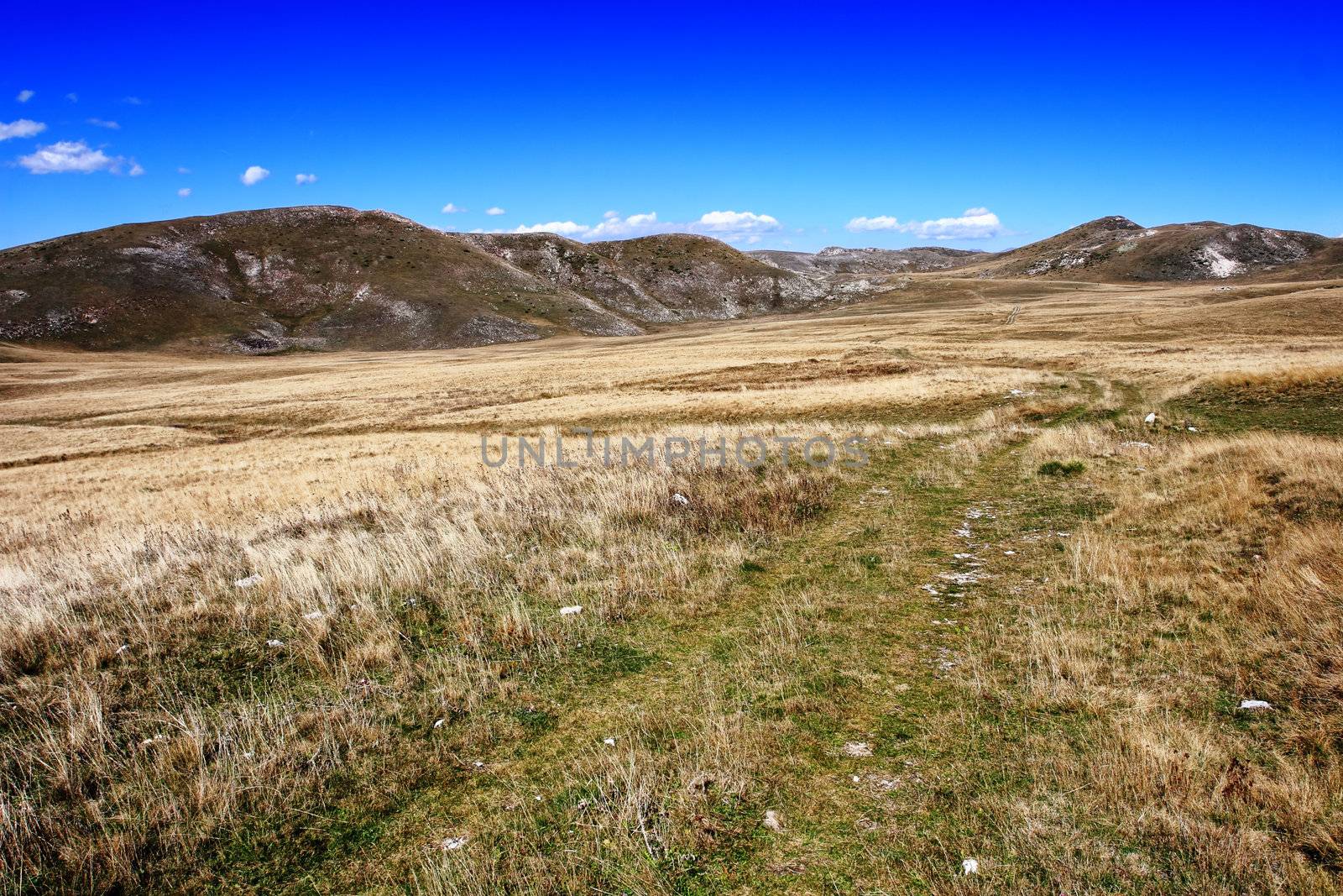 Landscape from the Mavrovo Region in Macedonia