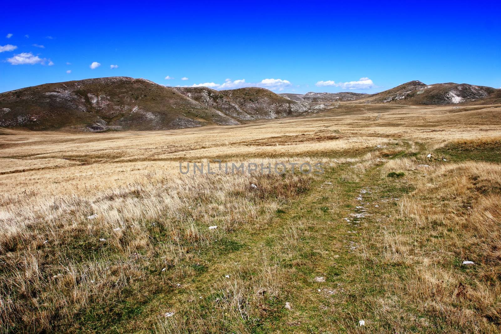 Landscape from the Mavrovo Region in Macedonia