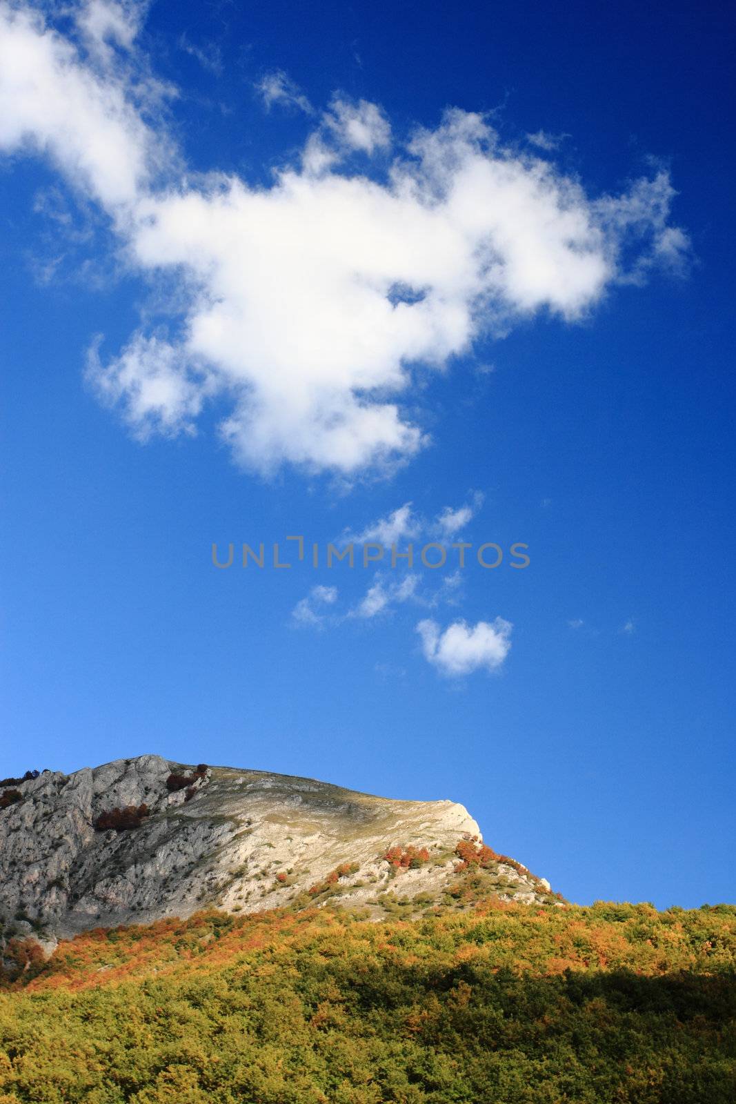 Landscape from the Mavrovo Region in Macedonia