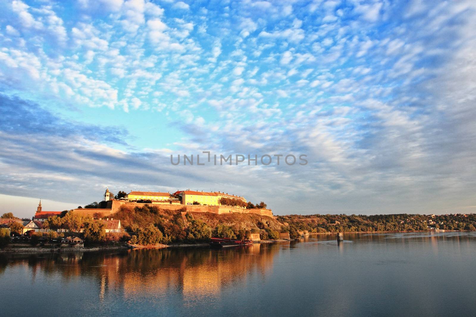 Petrovaradin Fortress in Novi Sad, Serbia